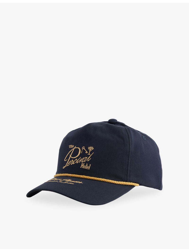 Kingsley Embroidered Cotton-Blend Truck Cap 1