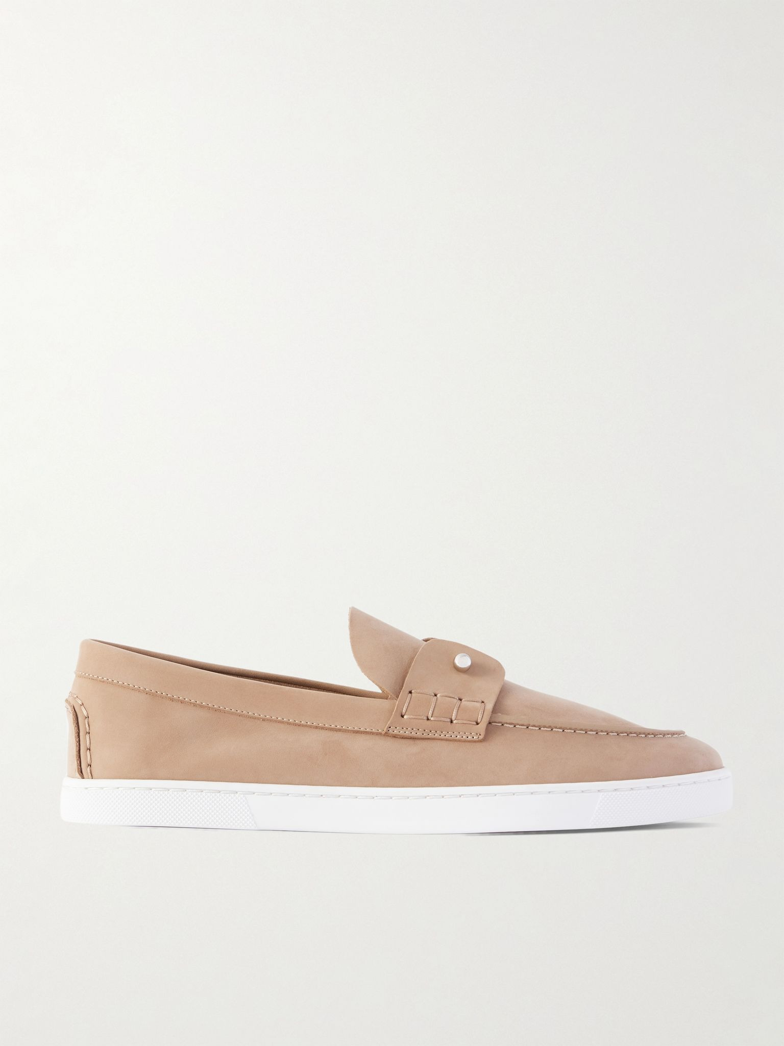 Chambeliboat Nubuck Loafers Camel - 1