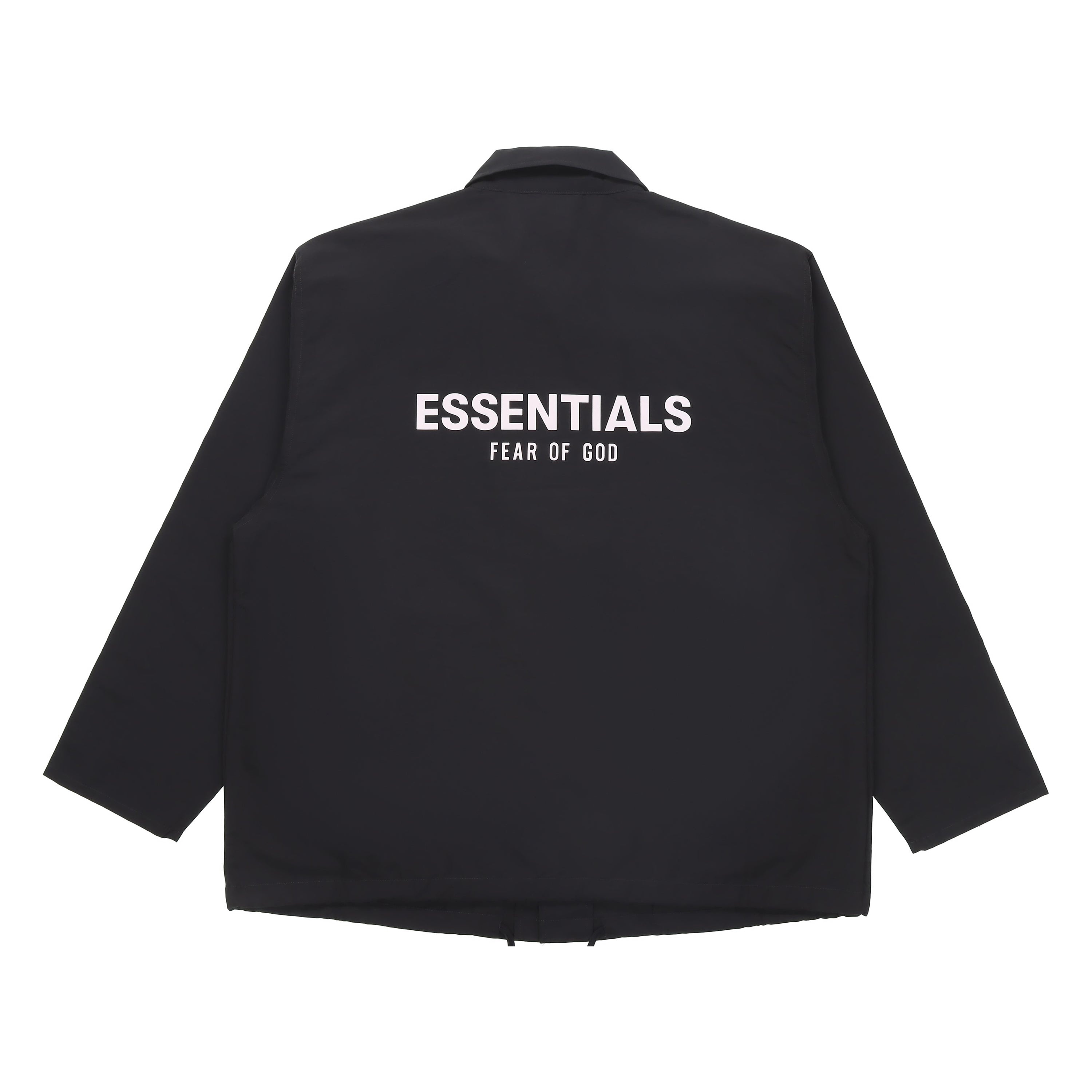 Fear of God Essentials SS21 Coach Jacket Black 0202250500021001 - 3