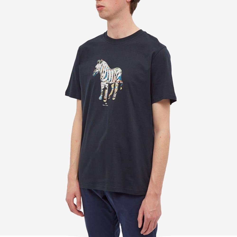 Paul Smith Multicoloured Zebra Tee - 3