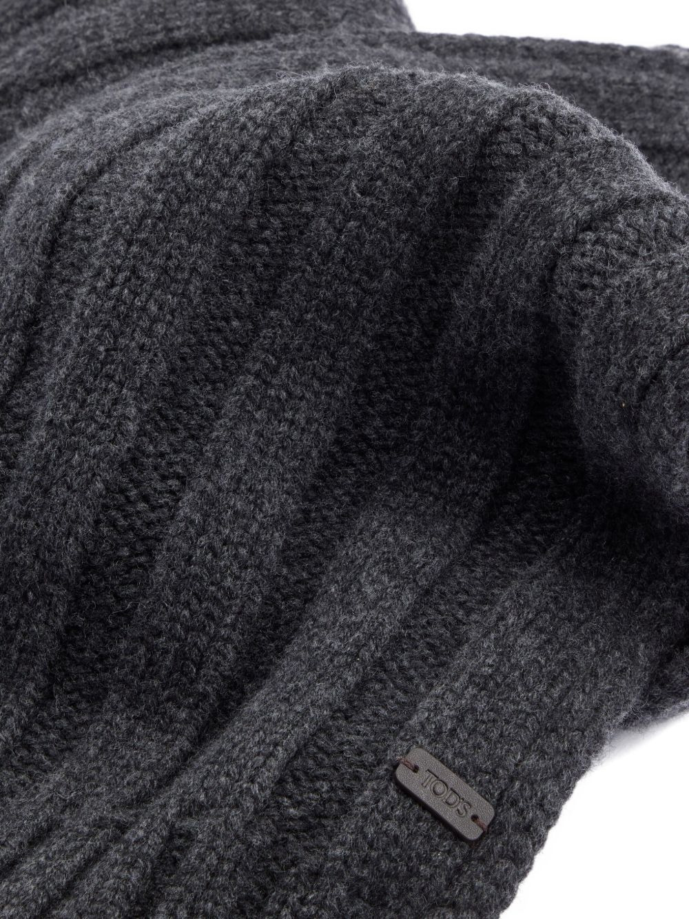 ribbed-knit scarf - 3