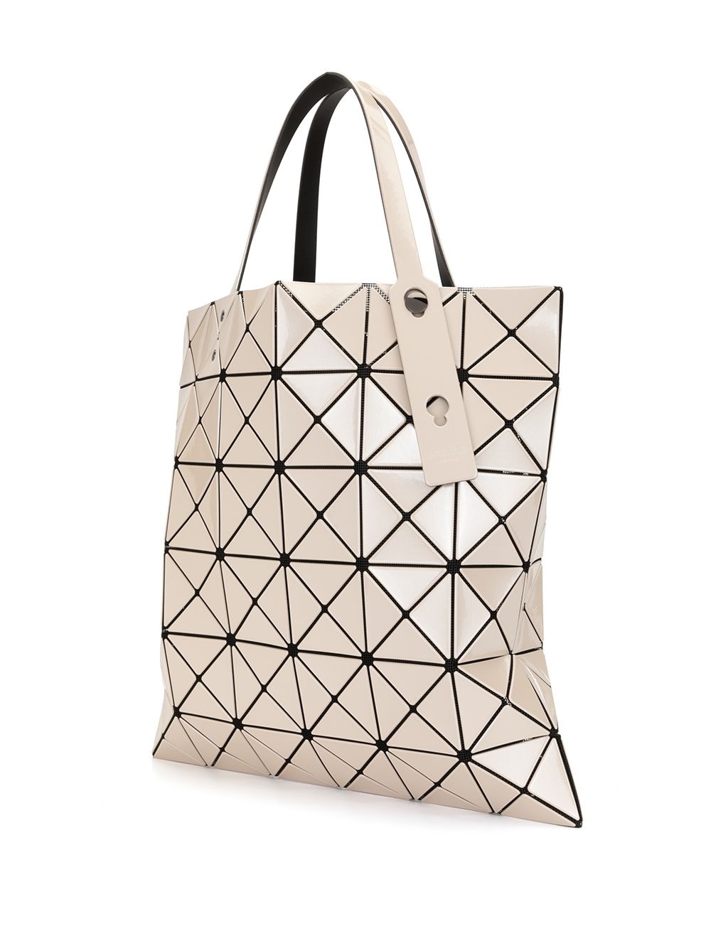 Lucent geometric-pattern tote bag - 3