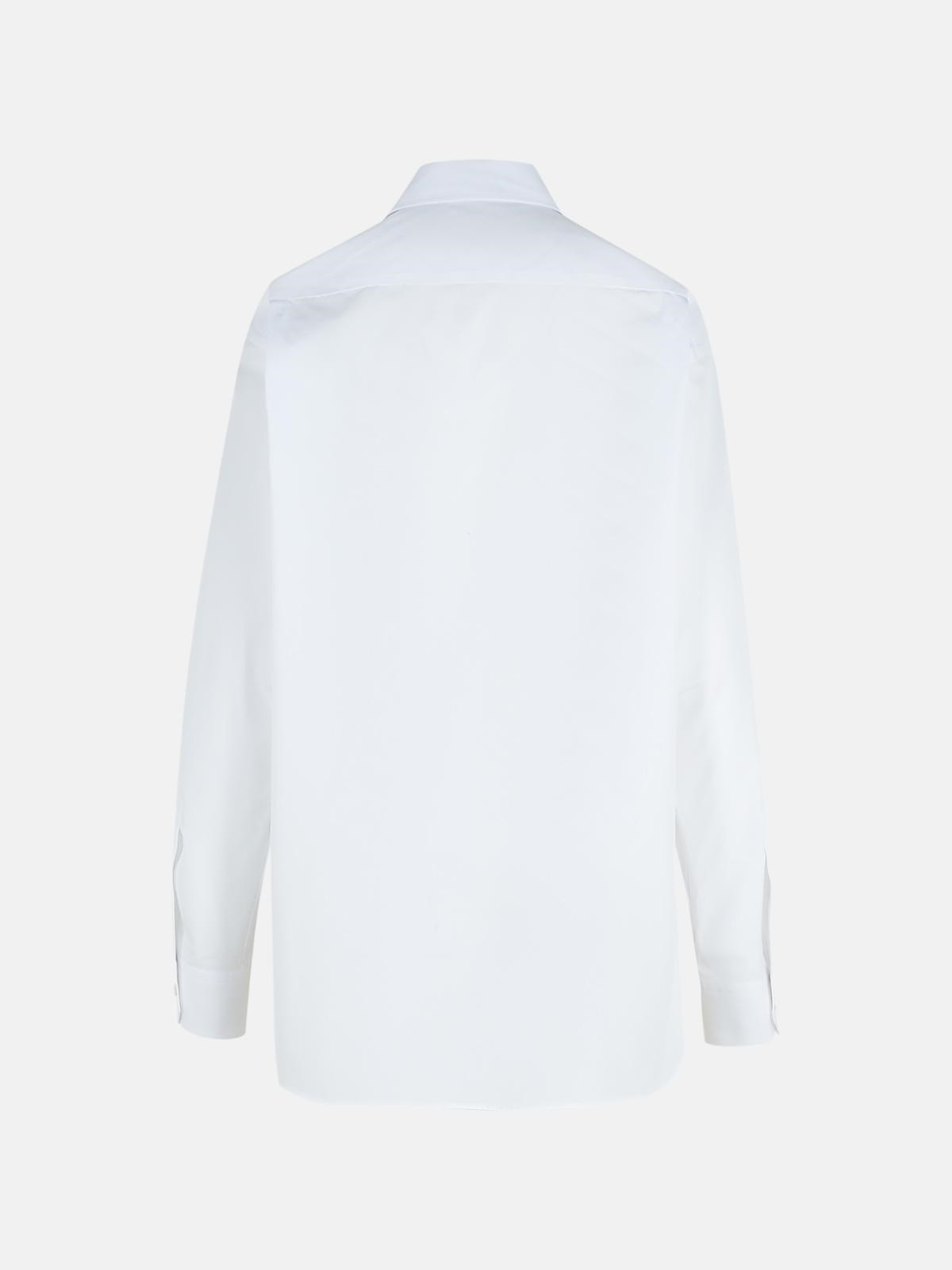 'FALABELLA' WHITE COTTON SHIRT - 3