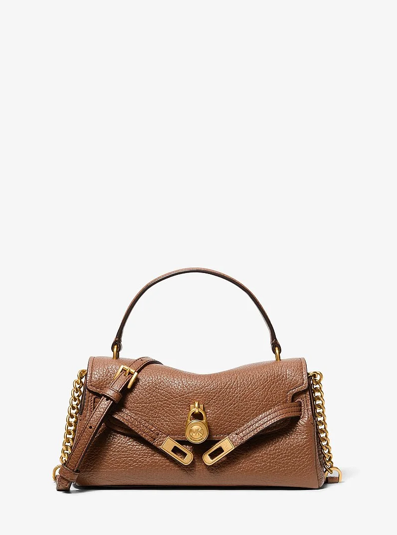 Hamilton Moderne Extra-Small Textured Leather Slouchy Crossbody Bag - 1
