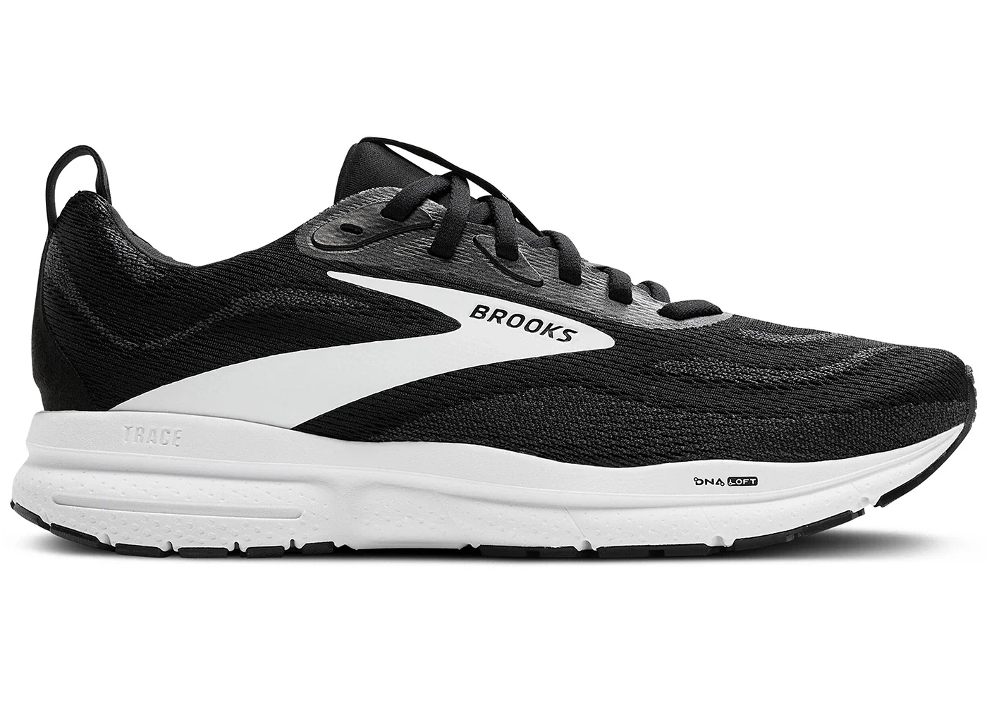Brooks Trace 4 Black Grey White - 1