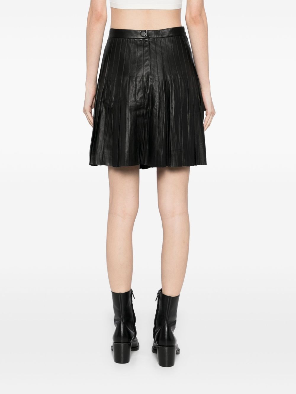 pleated mini skirt - 4