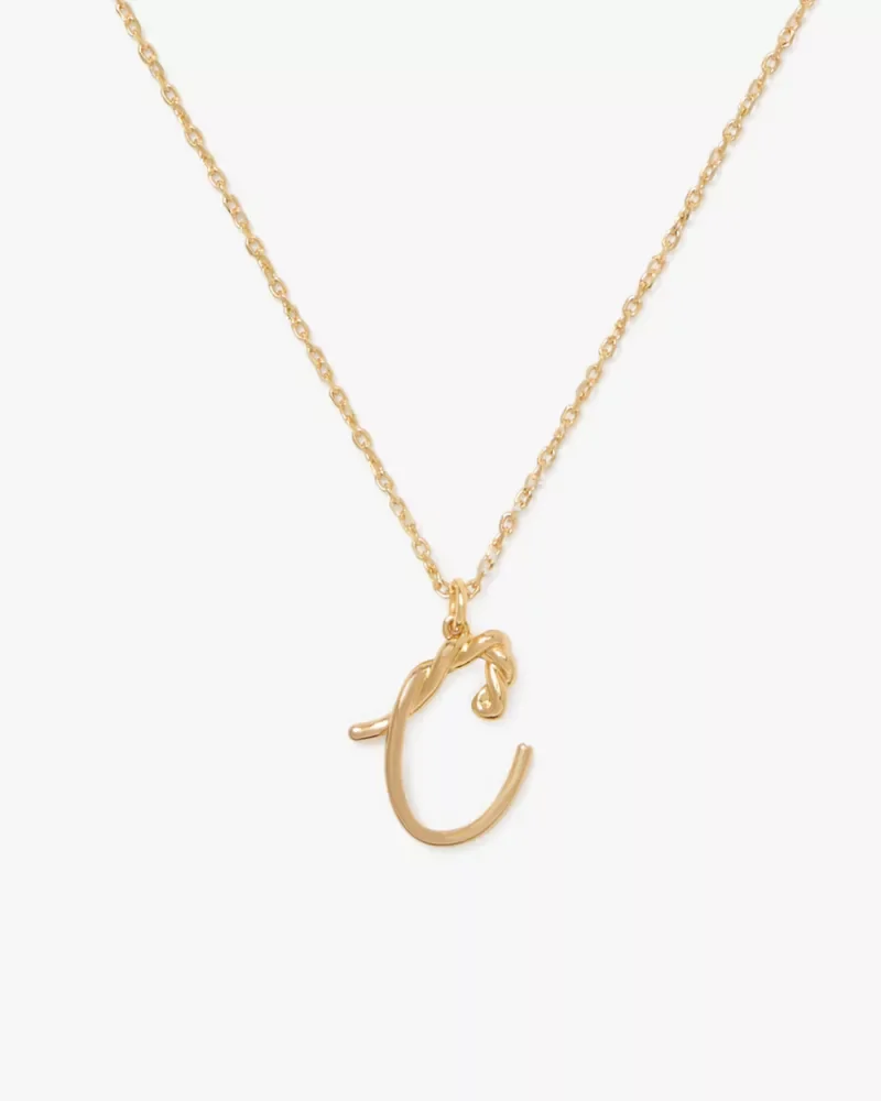 Initial Script C Pendant - 1