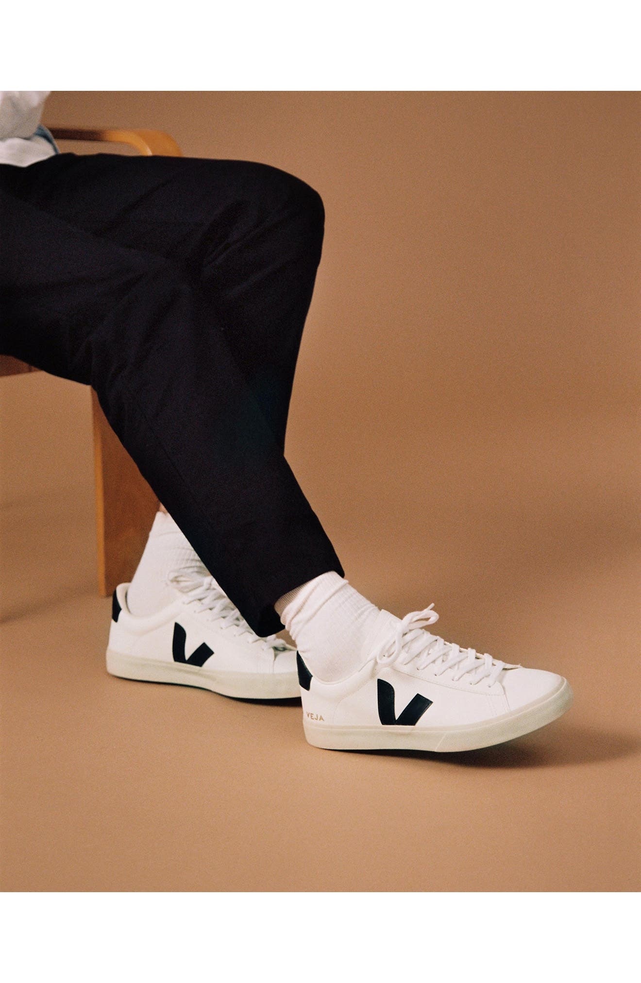 Veja Campo Sneaker in Extra White/Black at Nordstrom - 2