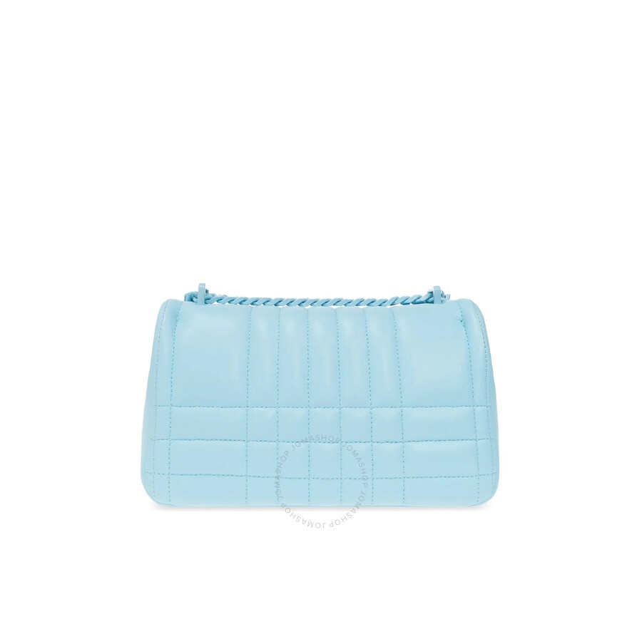 Burberry Cool Sky Blue Quilted Small Lola Bag - 3