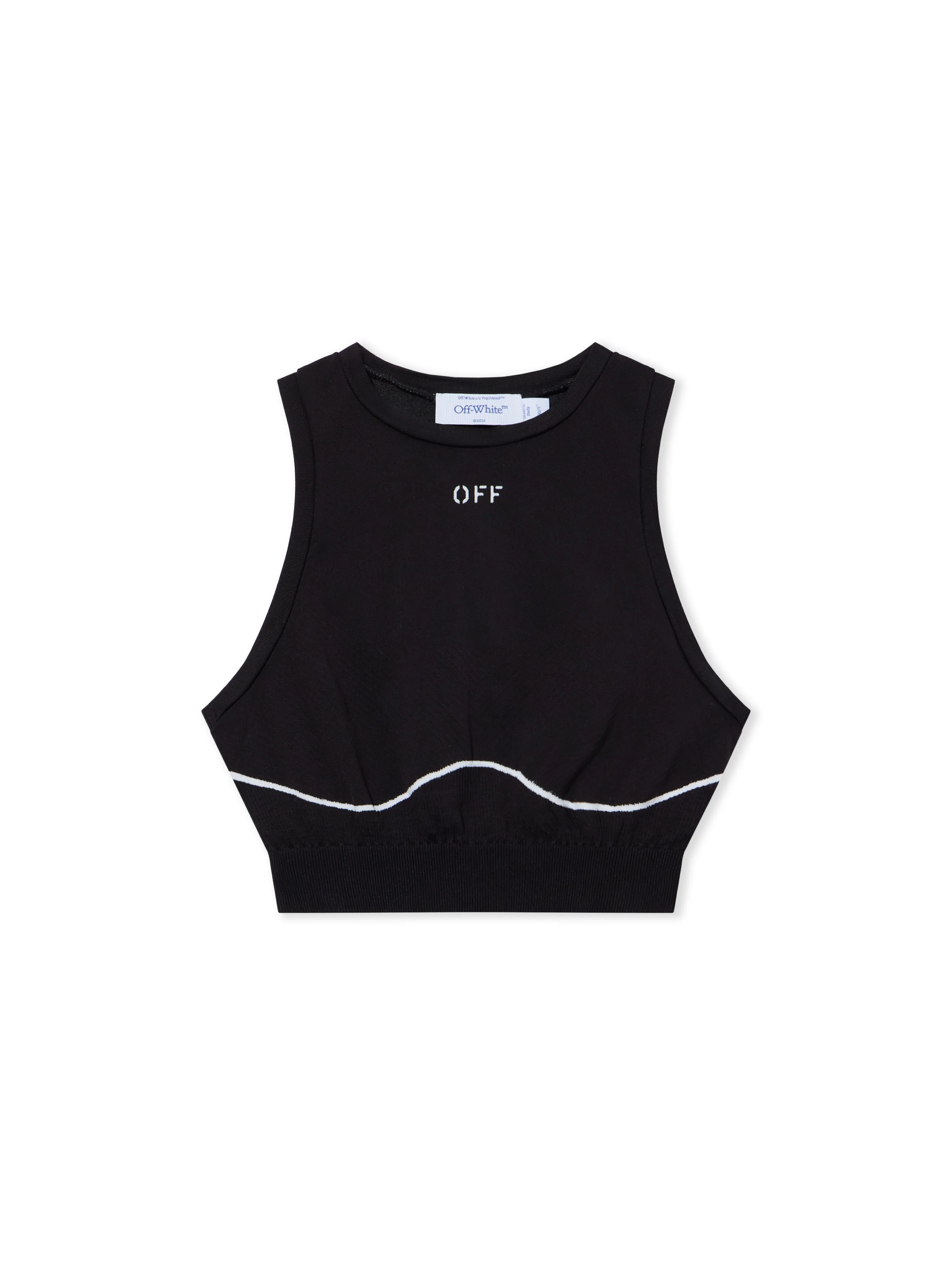 Off Stamp Seamless Crop Top - 1