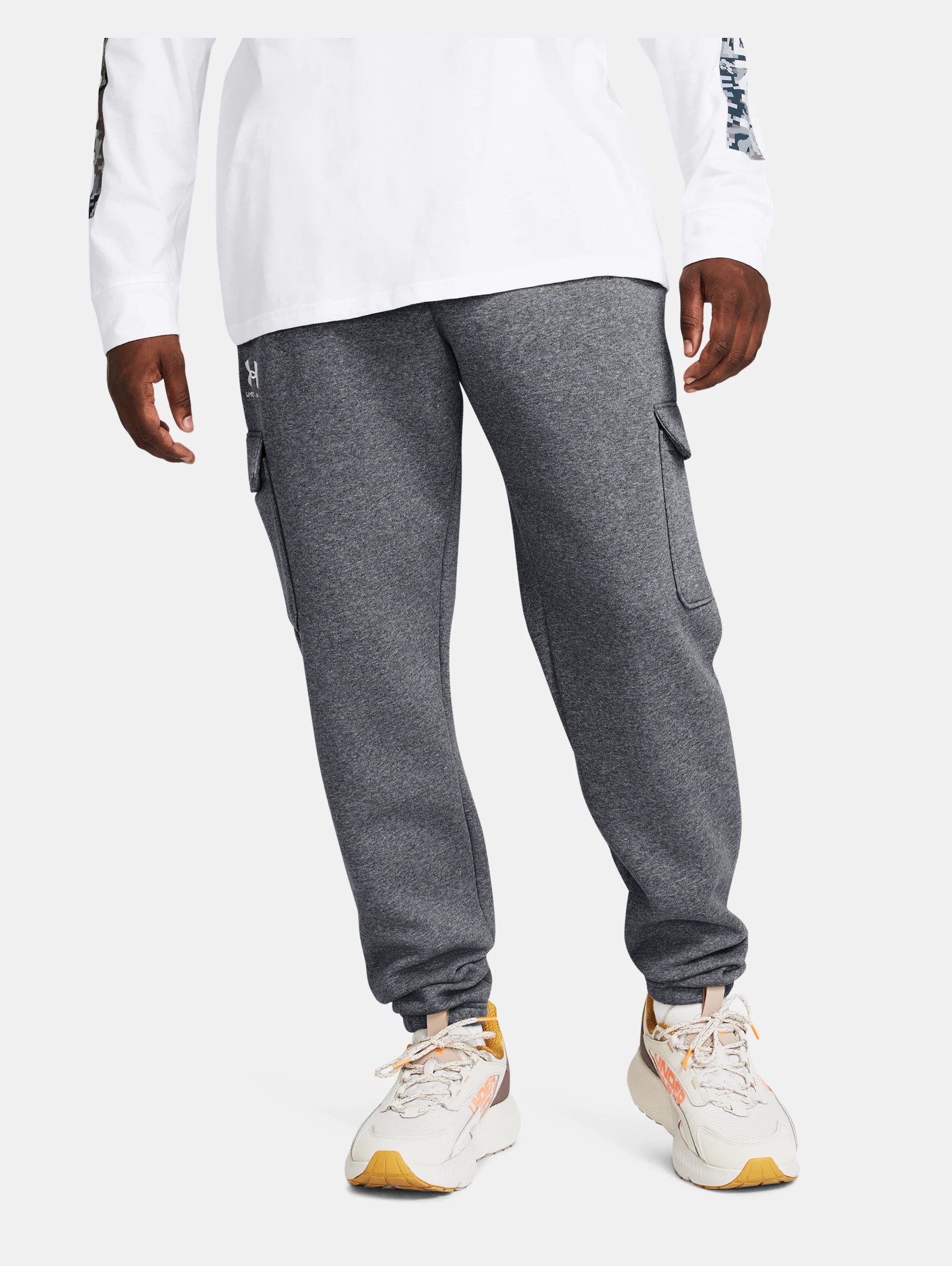 Men's UA Icon Fleece Cargo Pants - 2