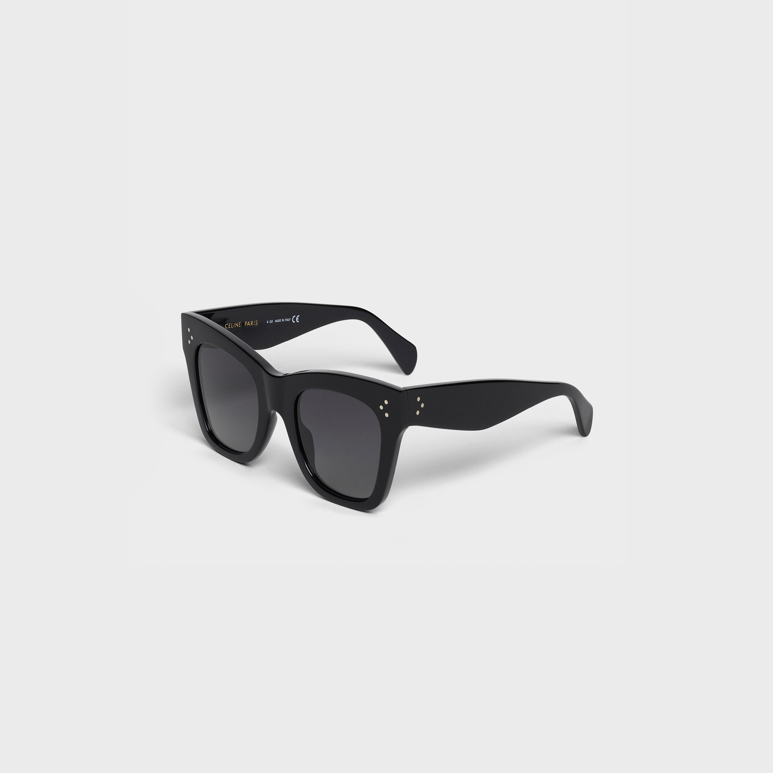 Cat Eye S004 Sunglasses in Acetate with Polarized Lenses - 2