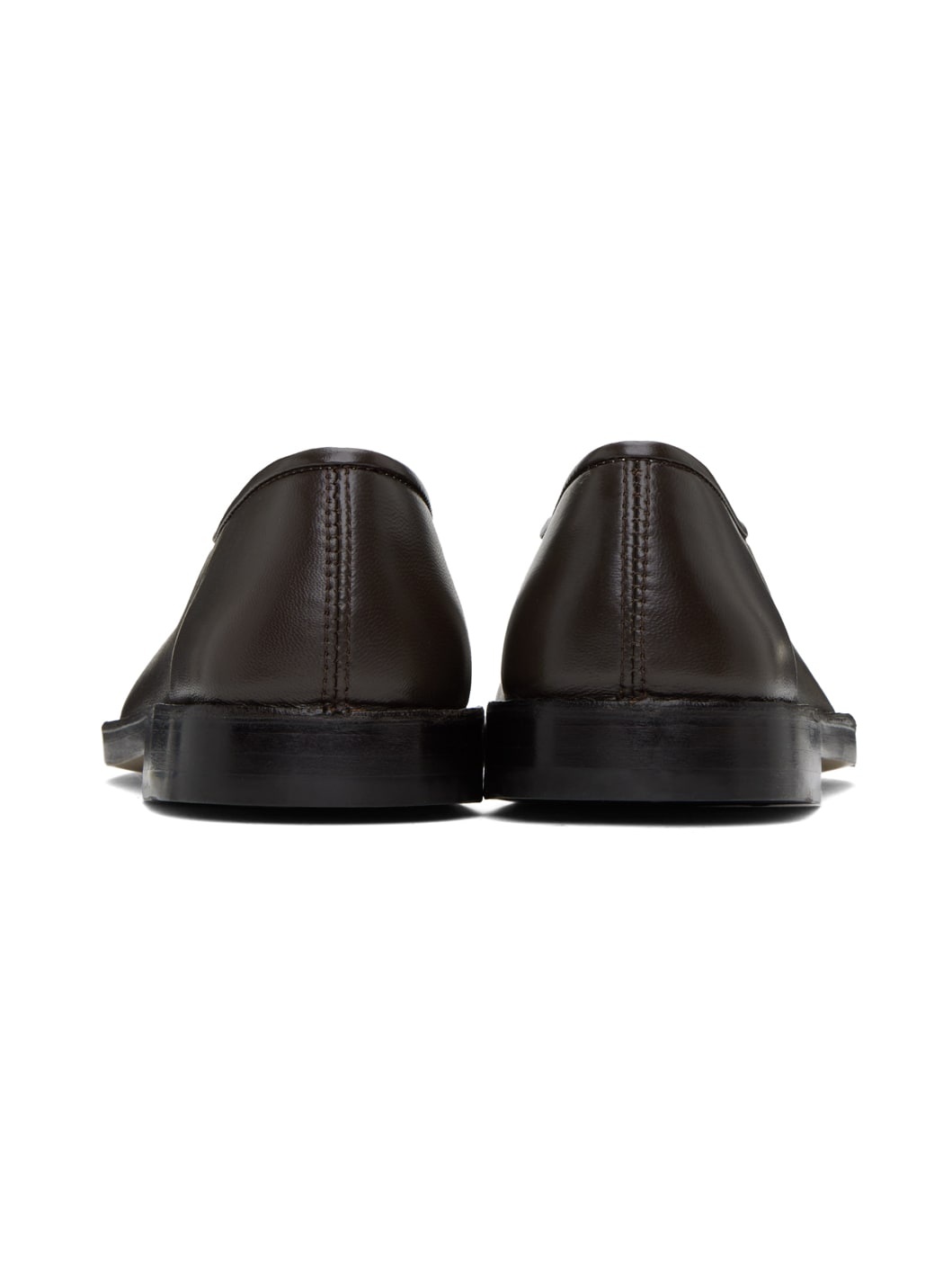 Brown Flat Piped Slippers - 2