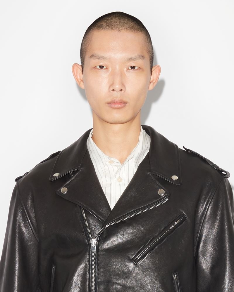 BASTIAN LEATHER PERFECTO JACKET - 3