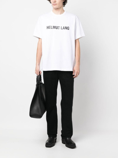 Helmut Lang logo-print cotton T-shirt outlook
