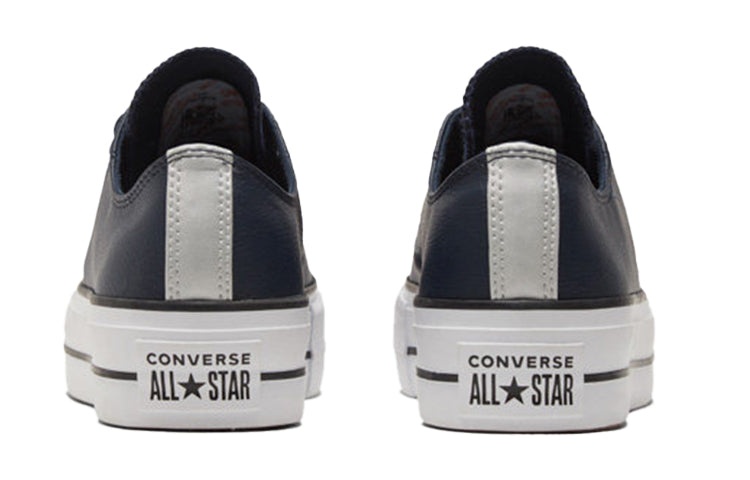 (WMNS) Converse Chuck Taylor All Star Platform Low 'Anodized Metals - Obsidian' 570453C - 4