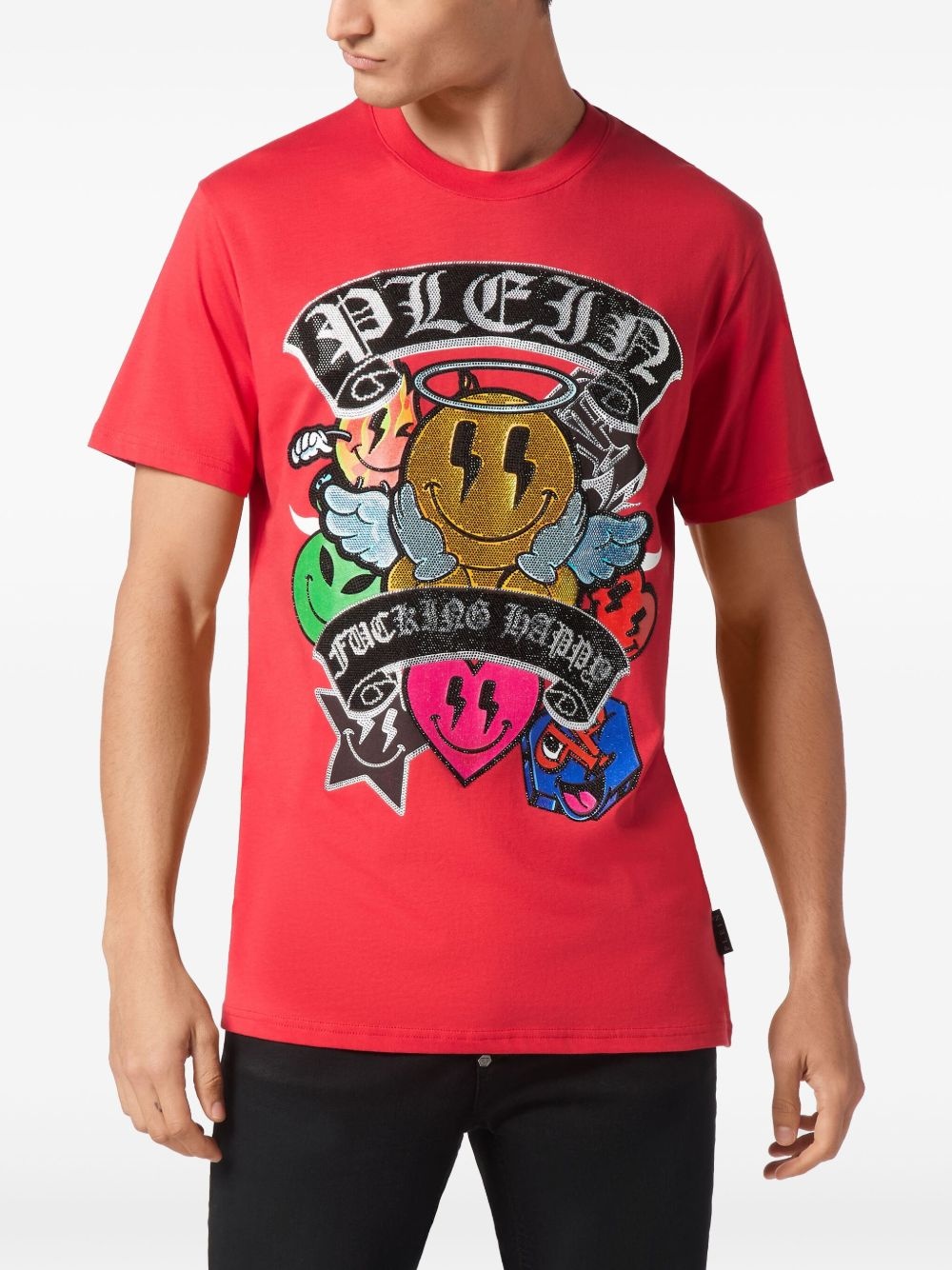 Strass Smile T-shirt - 2