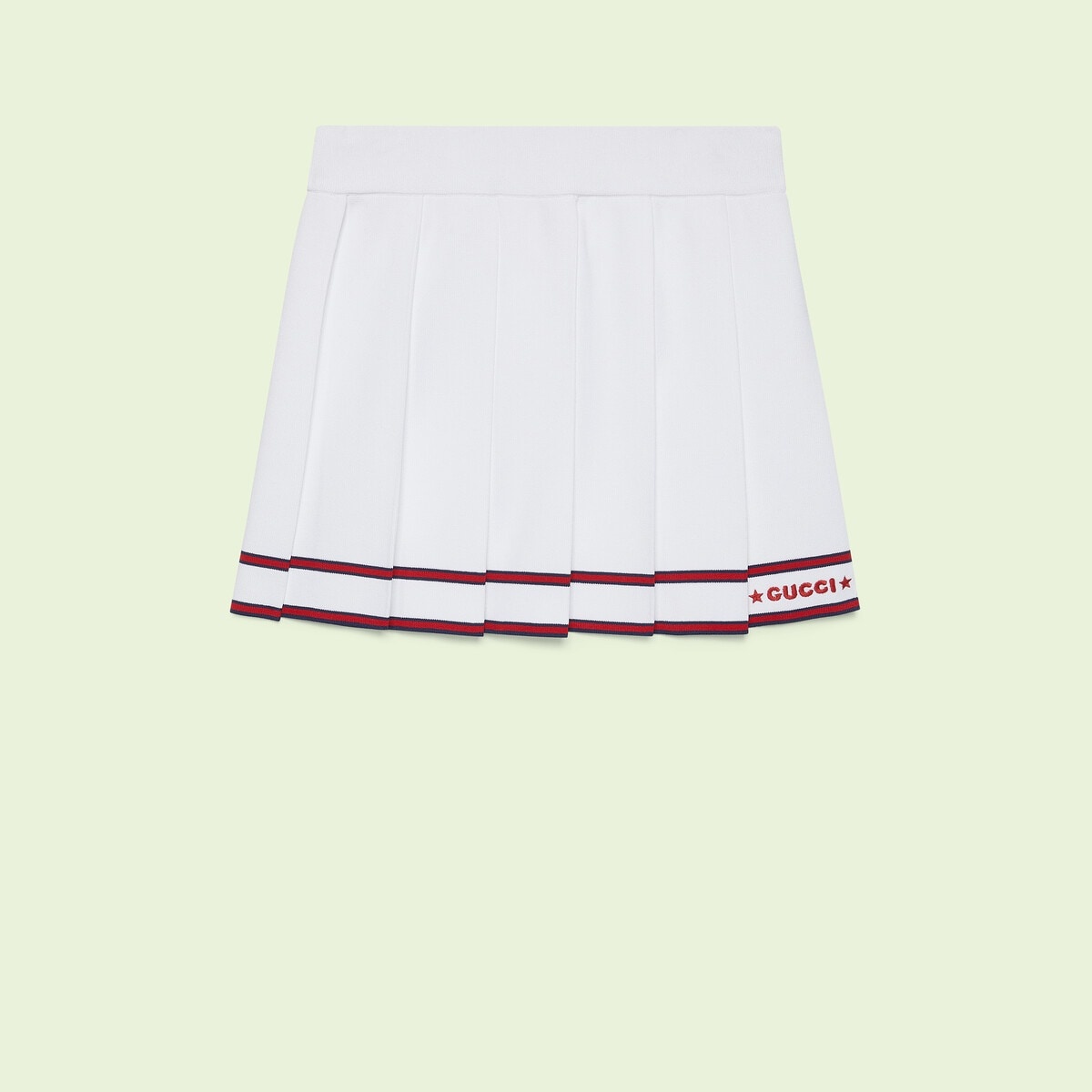 Stretch viscose skirt - 1