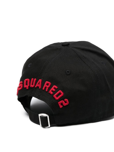 DSQUARED2 ripstop logo baseball cap outlook