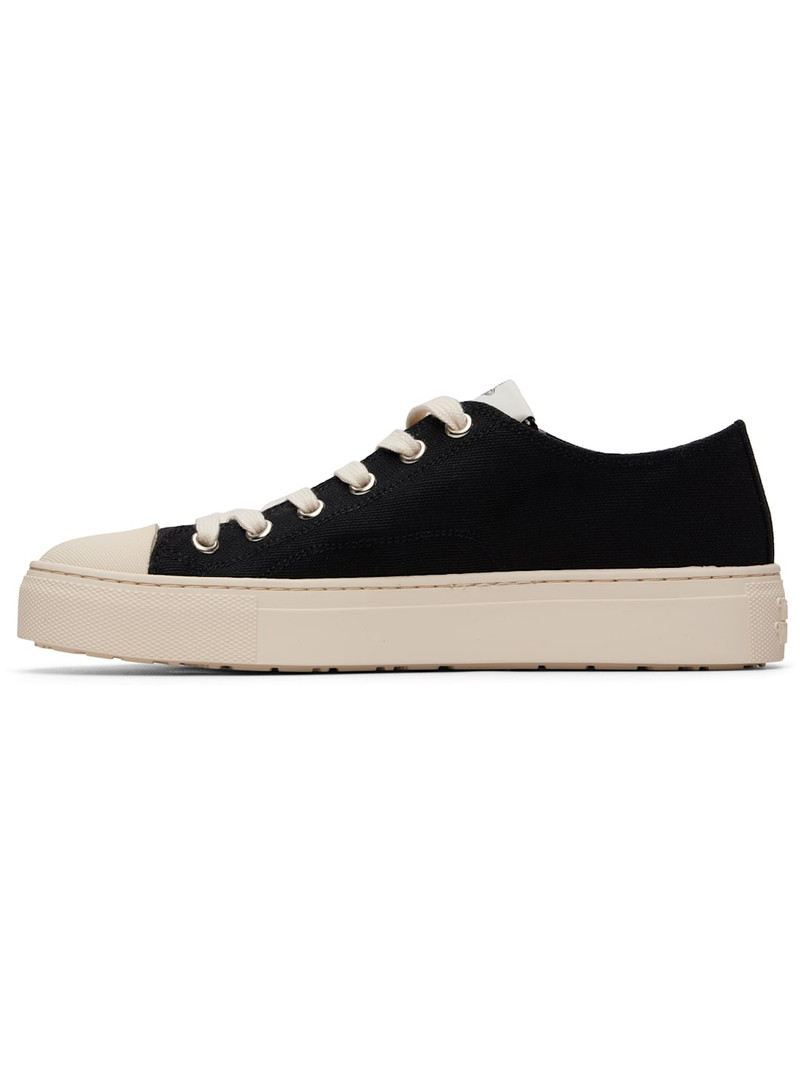 Vivienne Westwood Black Low Top Plimsoll Sneakers outlook