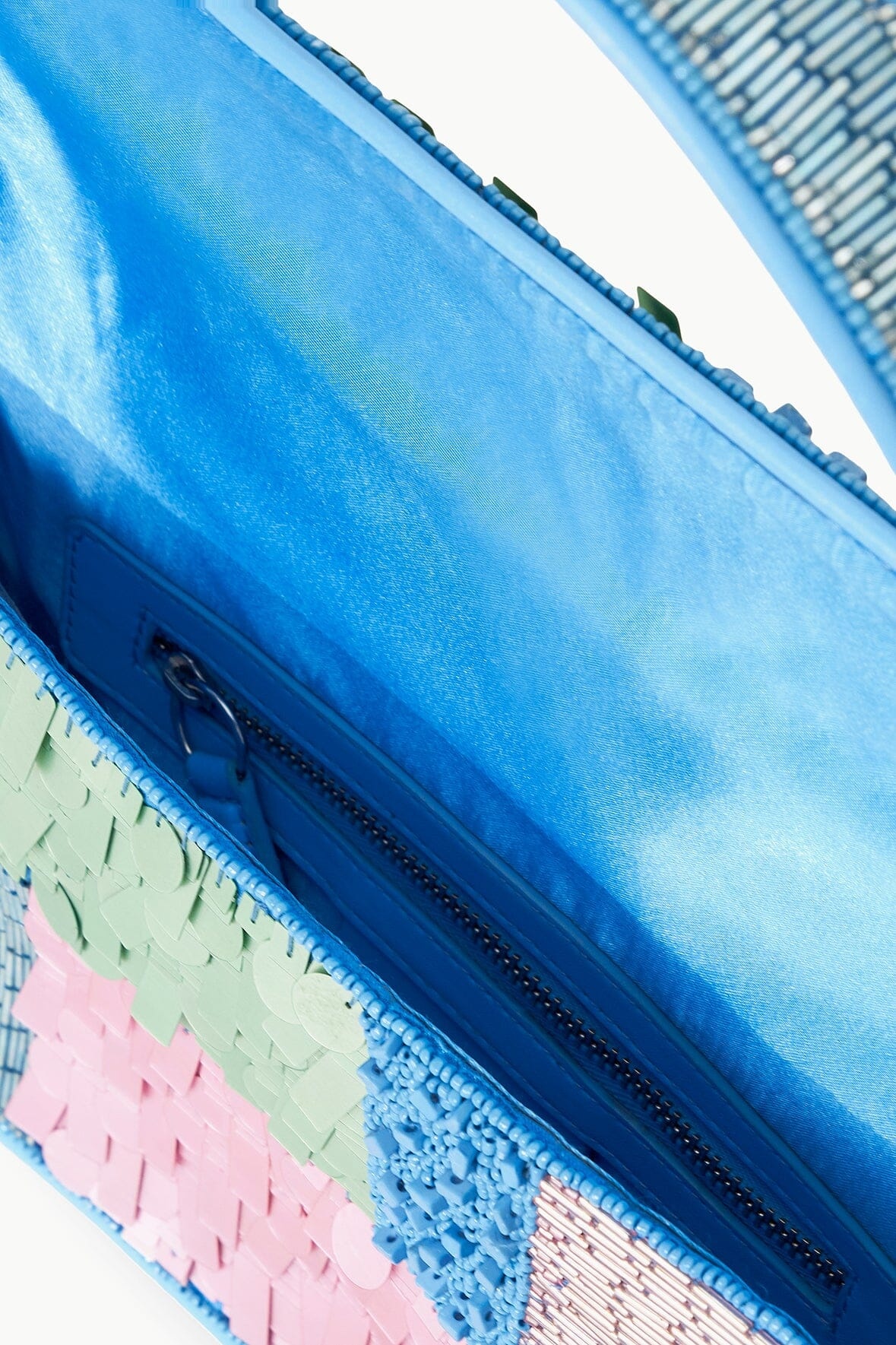 STAUD TOMMY BAG PATCHWORK SHERBET - 5