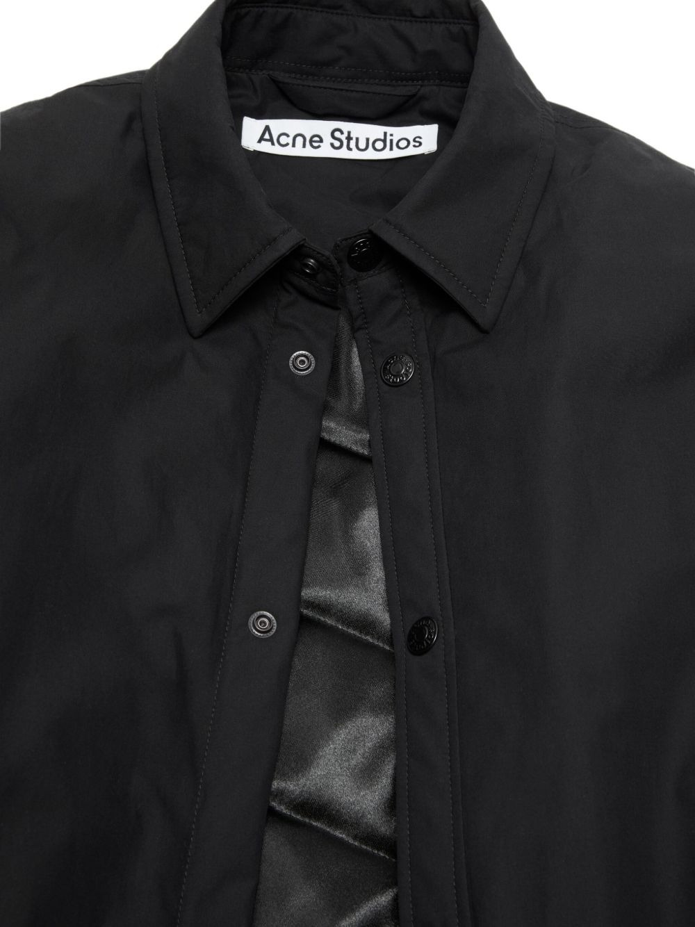 cotton padded shirt jacket - 5