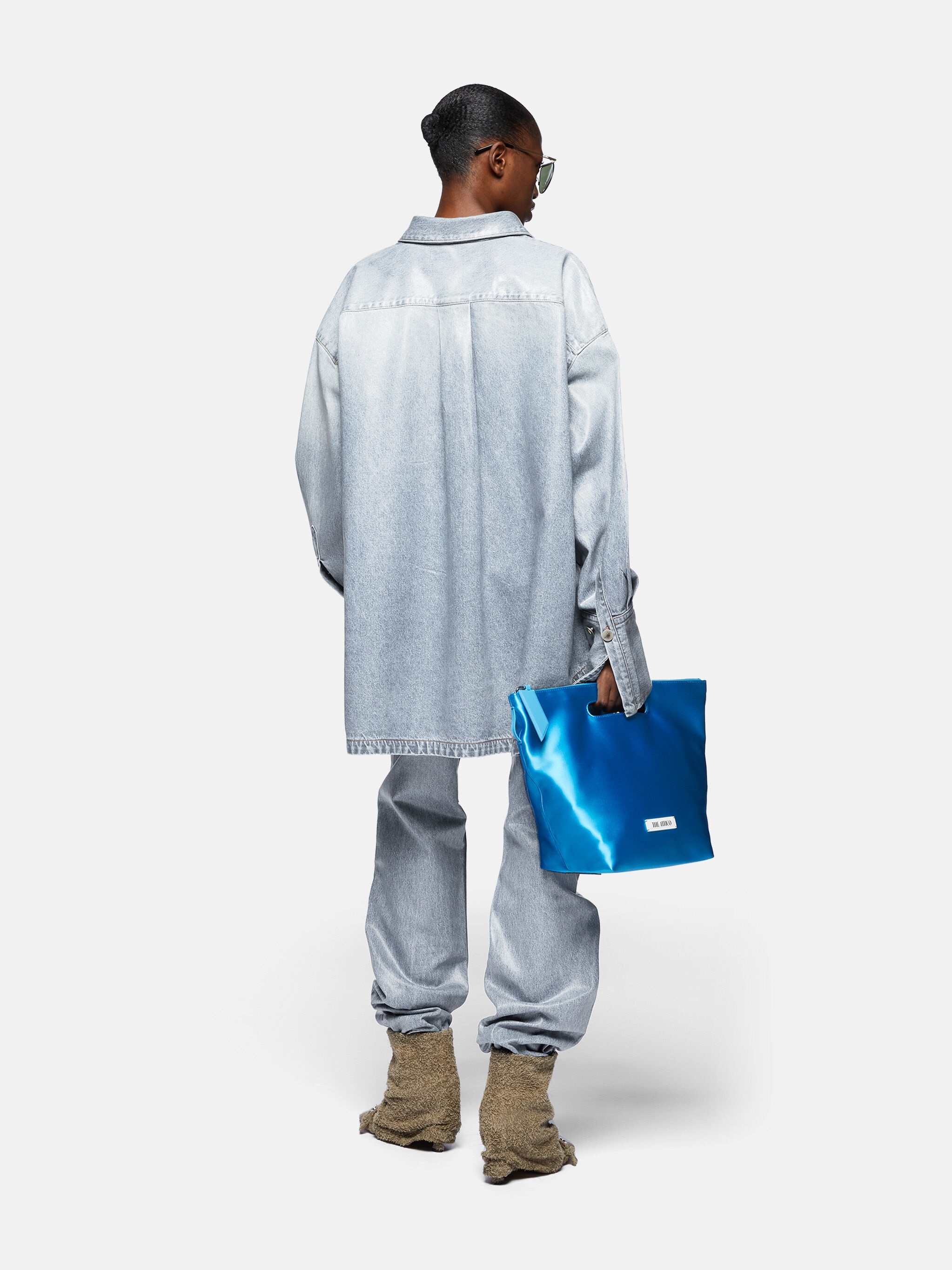 SKY BLUE LONG PANTS - 3