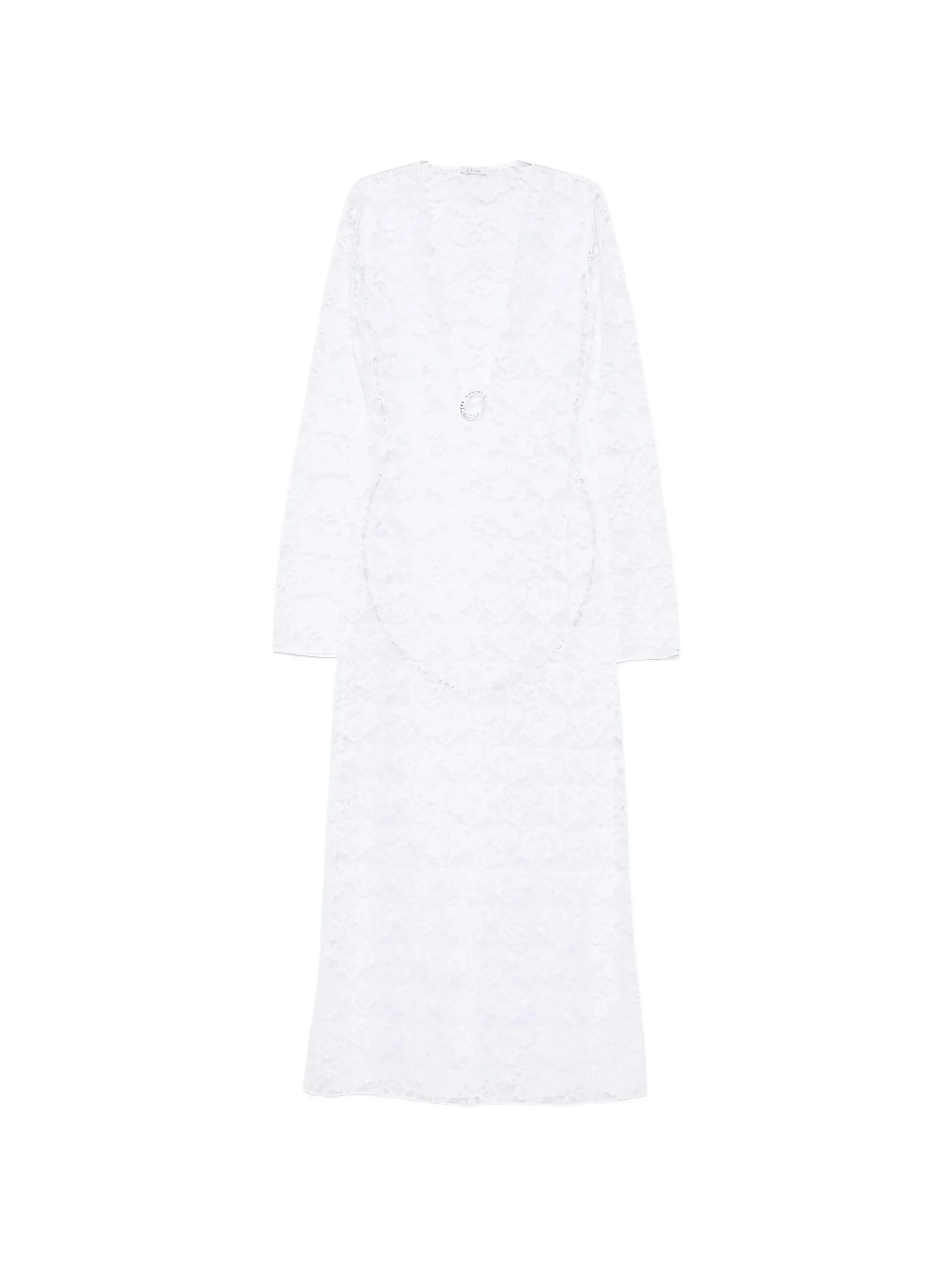 Oséree Lace-embellished V-neck Maxi Dress - 1