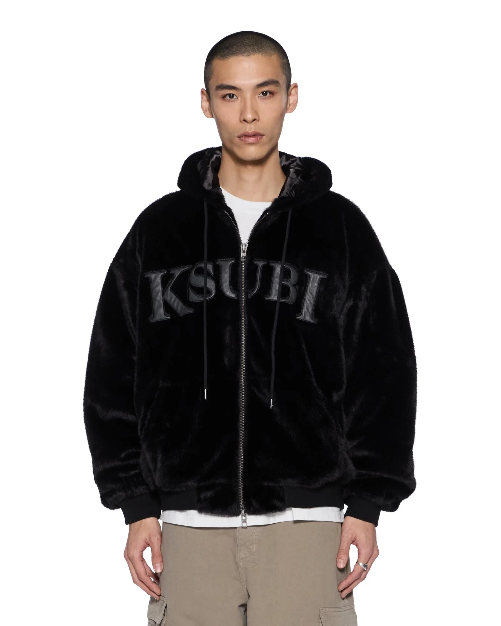 WALKOUT FAUX FUR HOODED JACKET APEX - 1