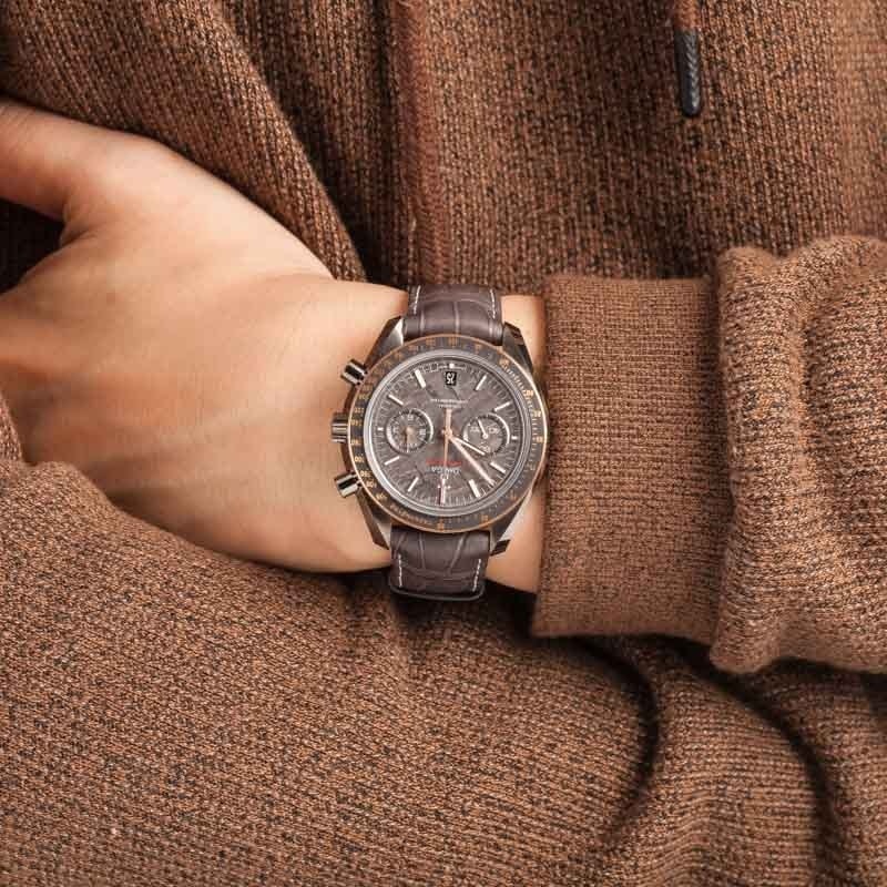Omega Speedmaster Dark Side of the Moon Metorite Dial - 5