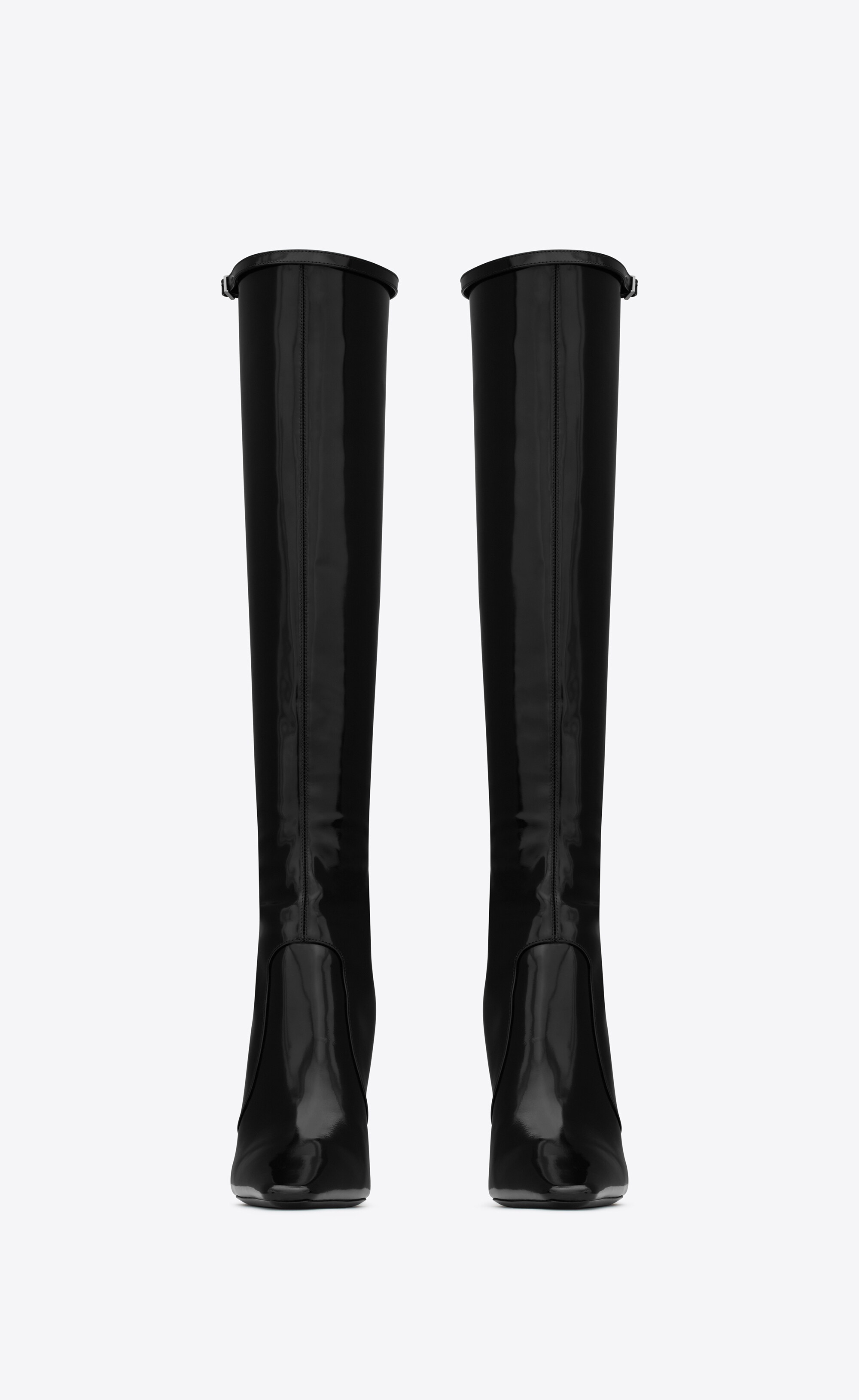 justify boots in shiny leather - 3