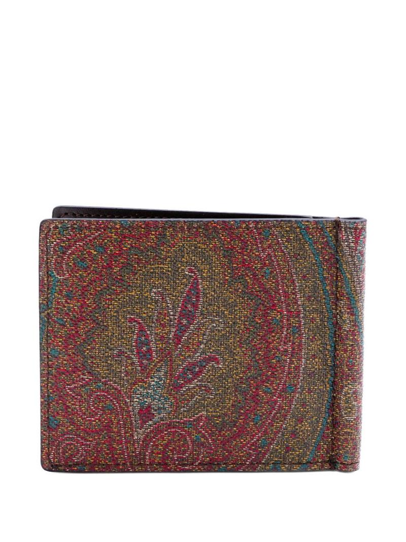 Etro paisley-print wallet outlook