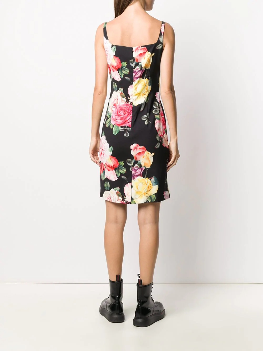 floral shift dress - 4