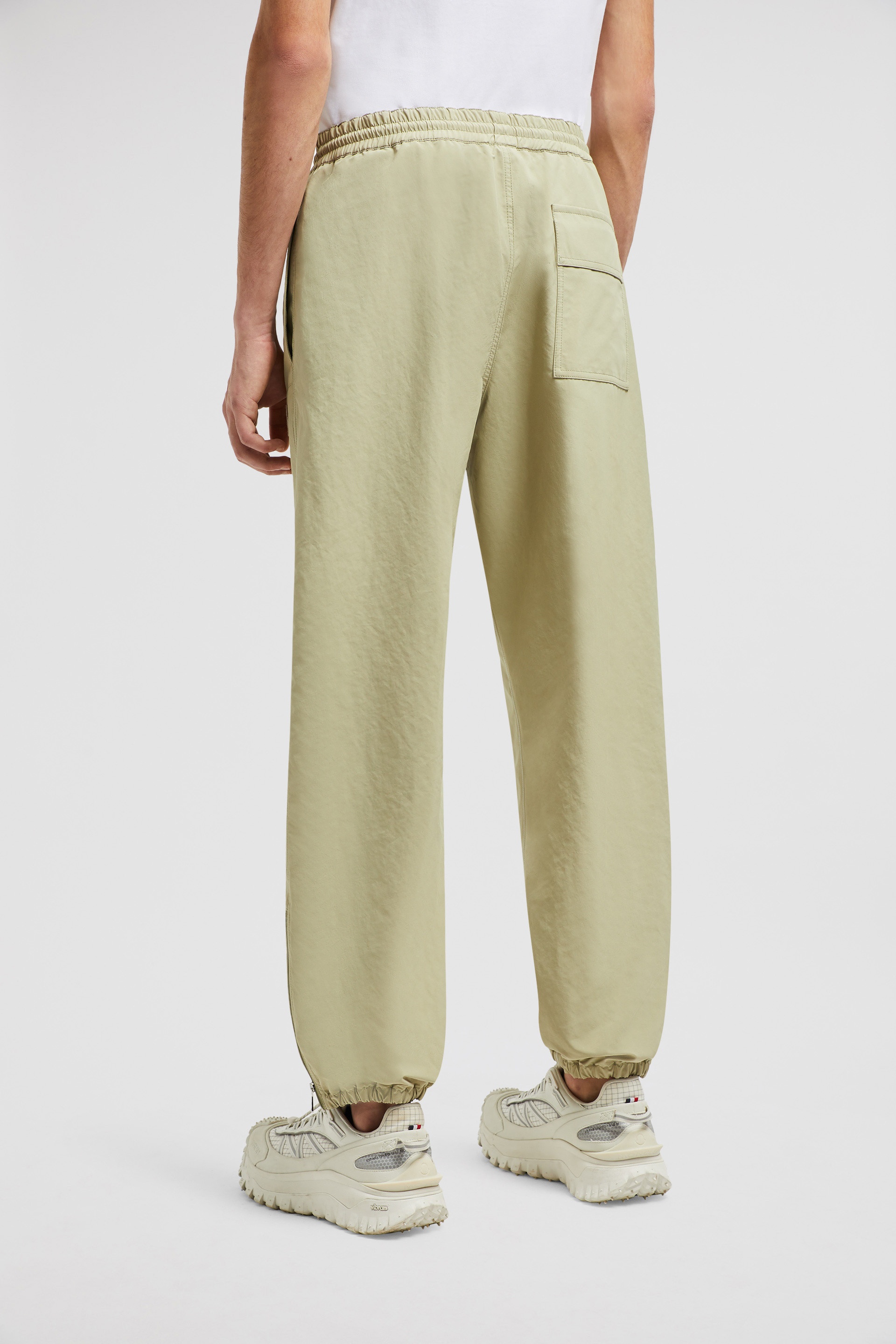 Embroidered Logo Patch Jogging Pants - 5