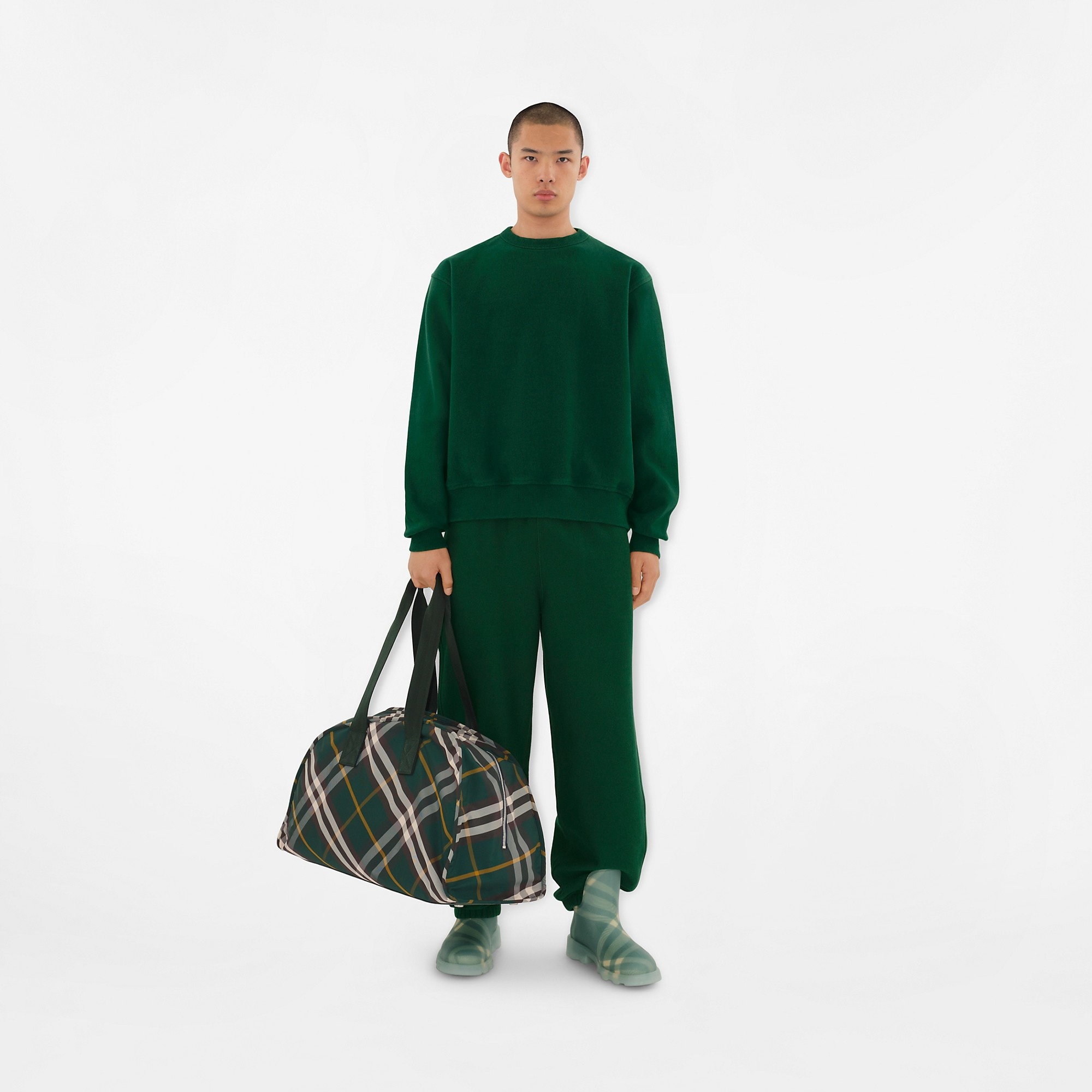 【関税込み】BURBERRY 'Shield' large travel bag Burberry Large Shield Duffle Bag | REVERSIBLE