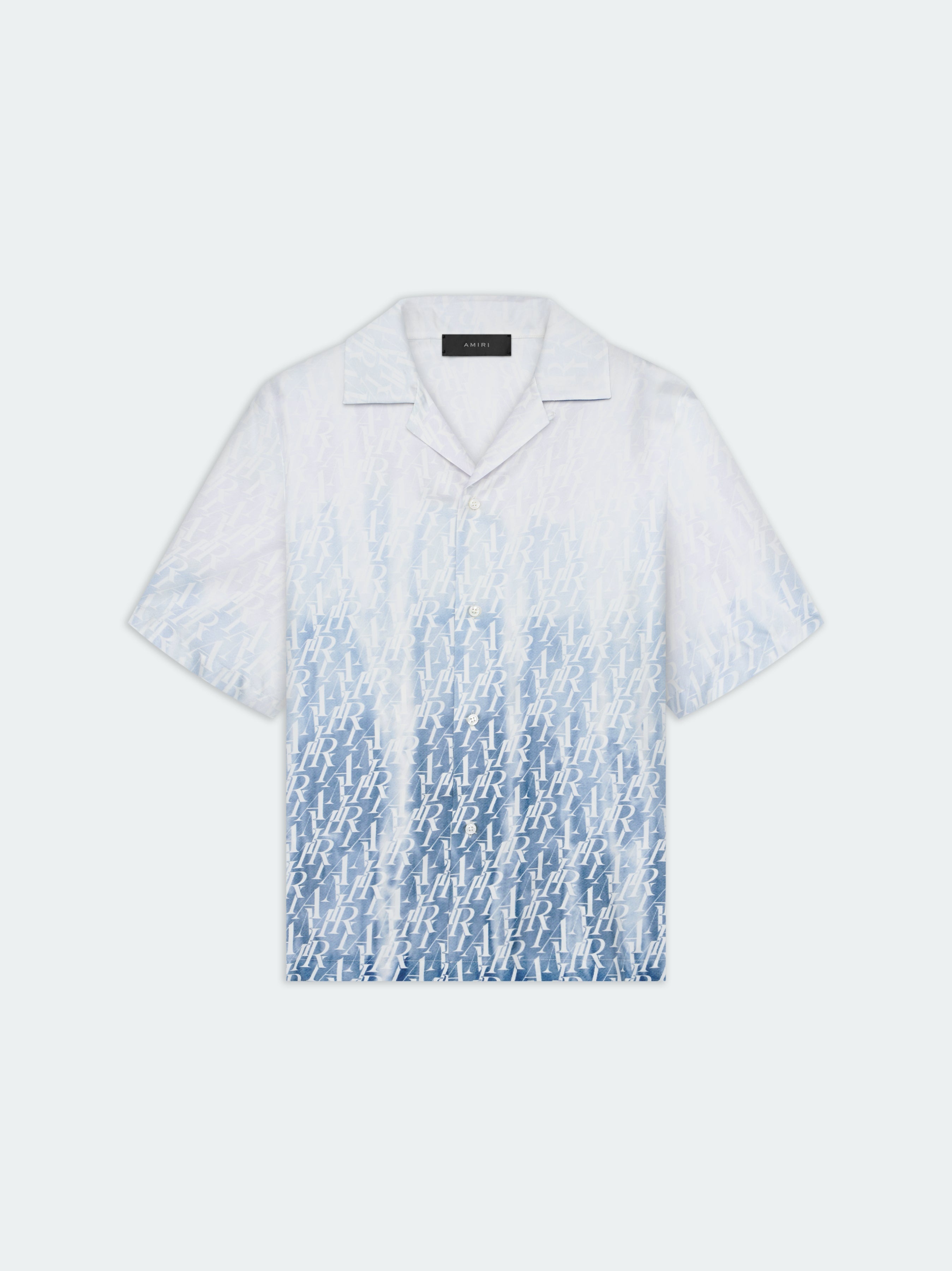 GRADIENT AMIRI REPEAT BOWLING SHIRT - 1