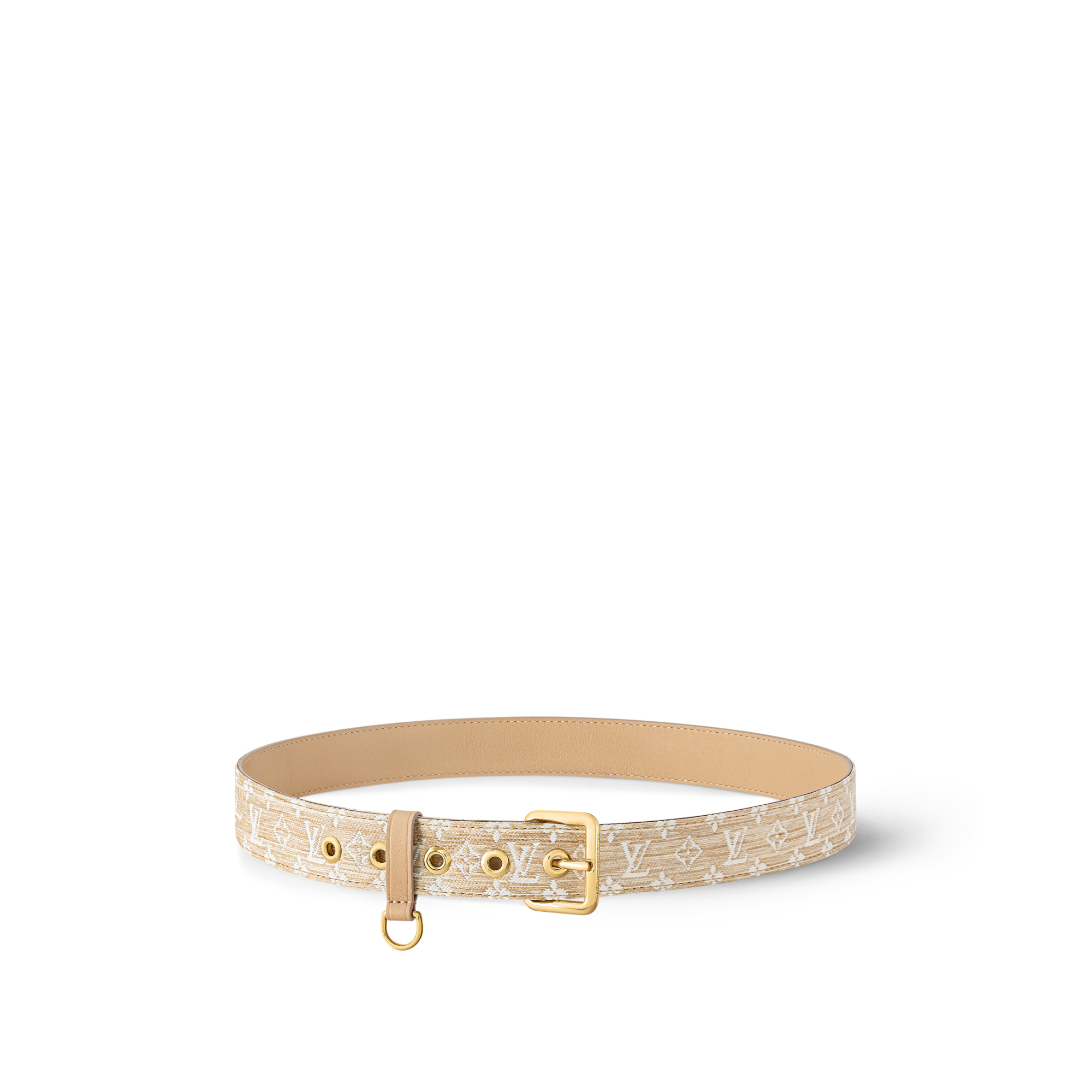 D-Ring Raffia 30mm Belt - 1