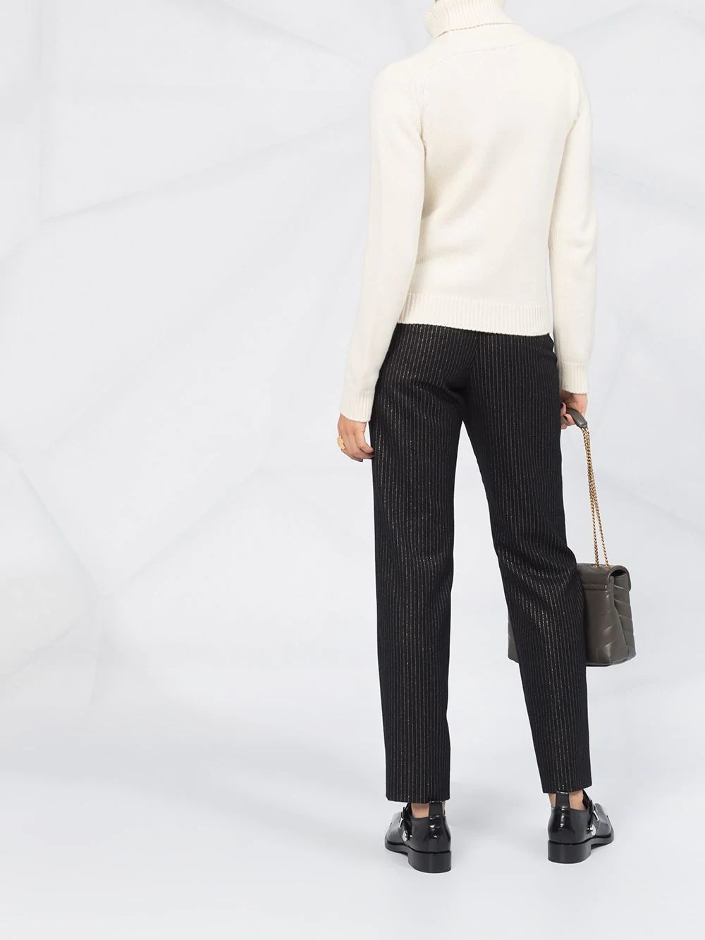 cashmere turtleneck jumper - 4