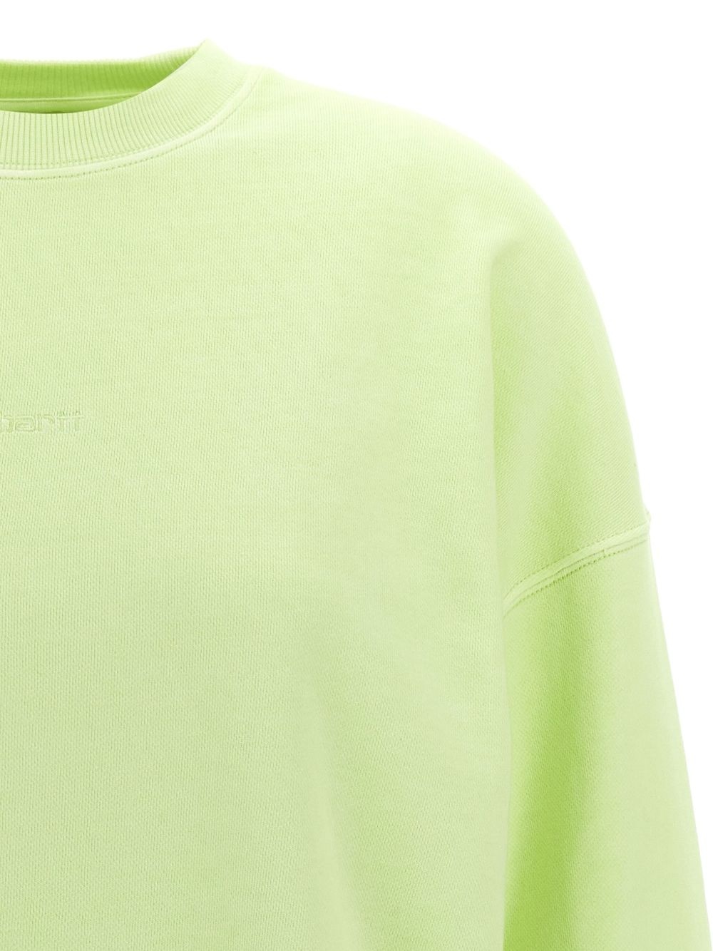 logo-embroidered sweatshirt - 4