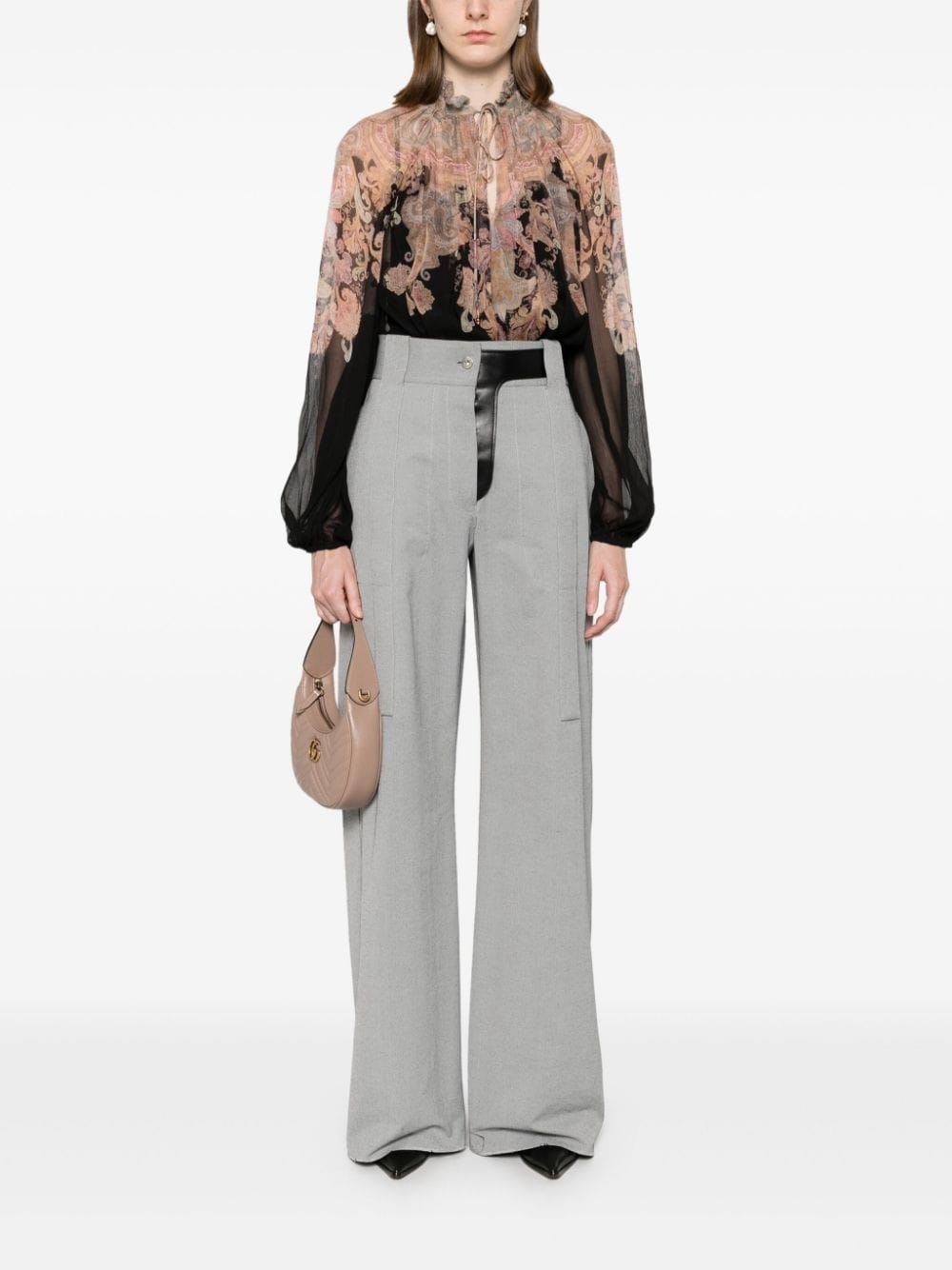 Illustration Billow blouse - 2