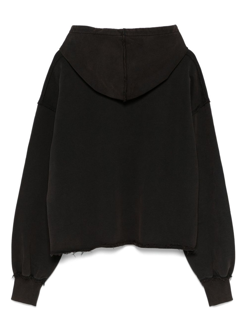 MISBHV Sunburn cropped hoodie outlook