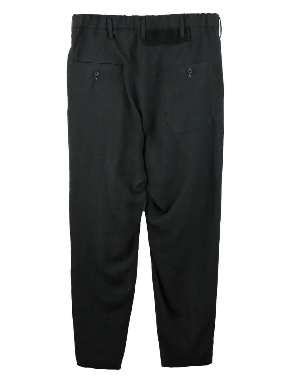 tapered linen trousers - 2