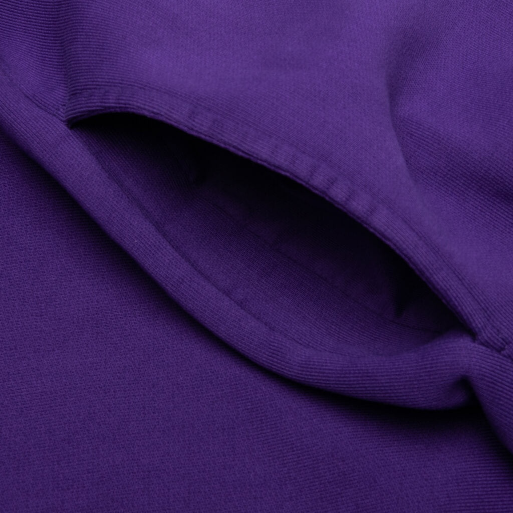 GIVENCHY SLIM FIT PRINT HOODIE - PURPLE - 3
