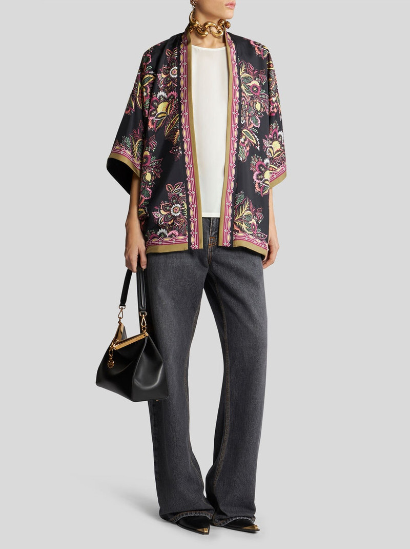 Etro PRINTED TWILL KESA ROBE outlook