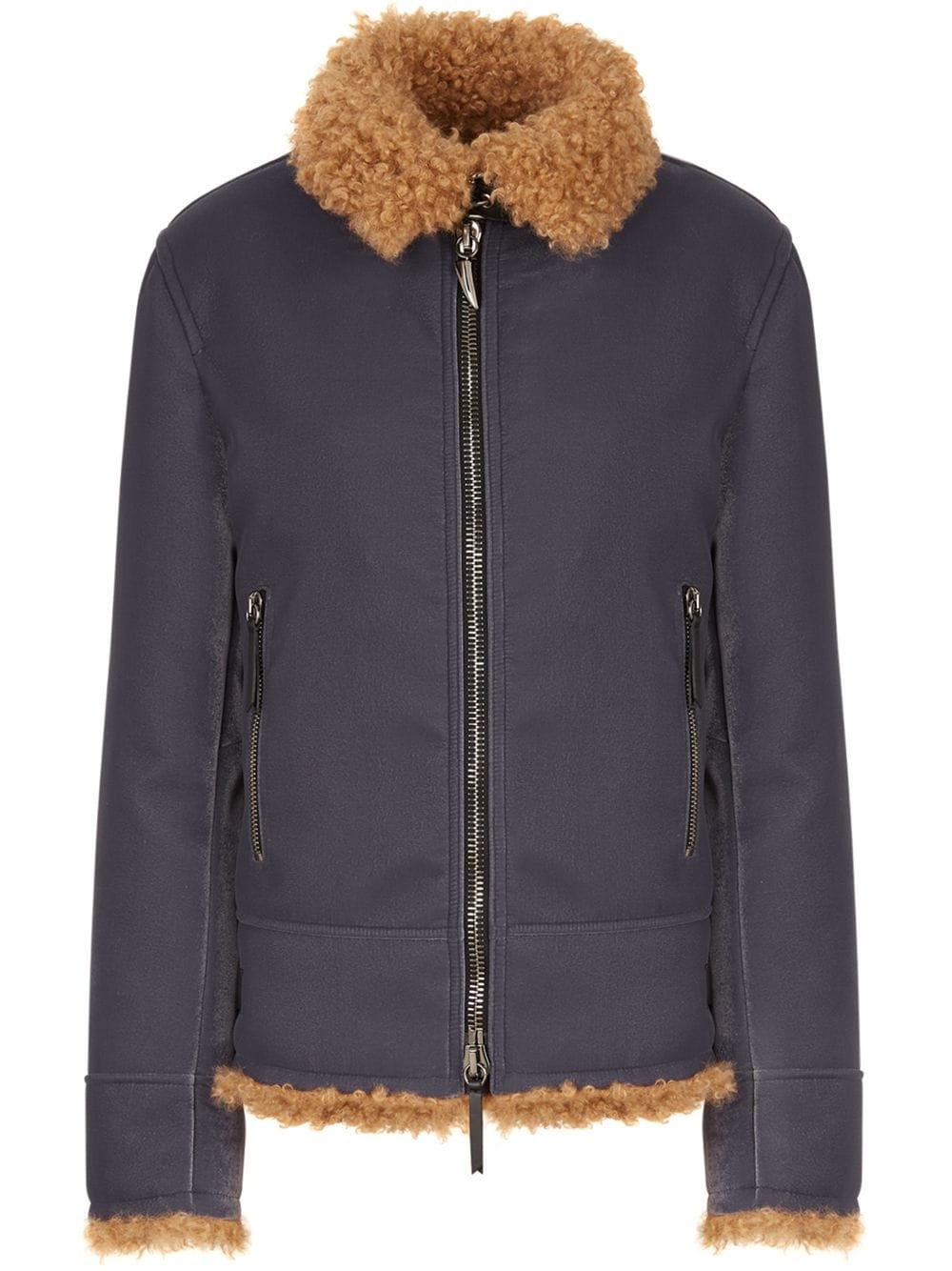 Robin faux-shearling lined jacket - 1