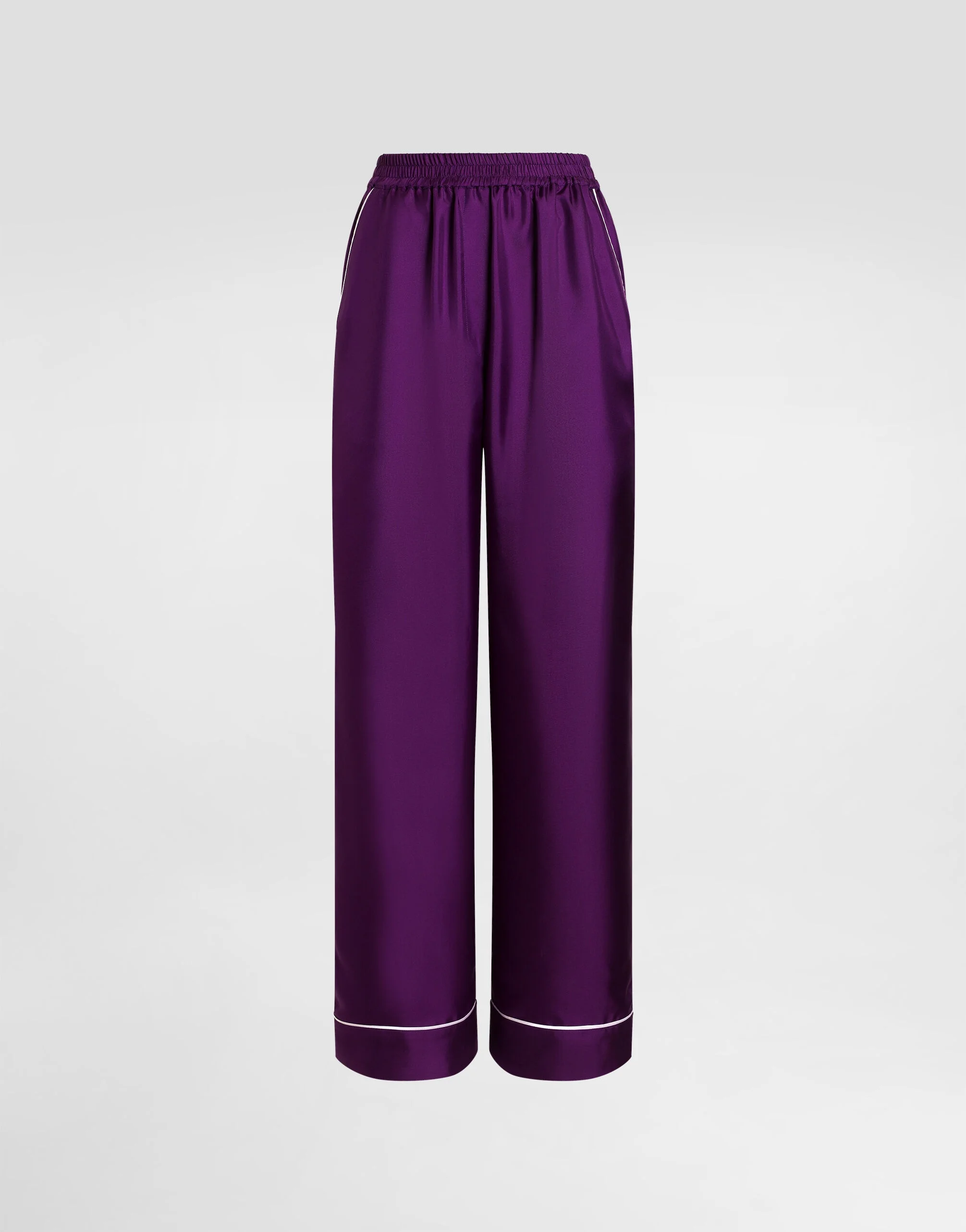 Silk twill vanity pants - 1