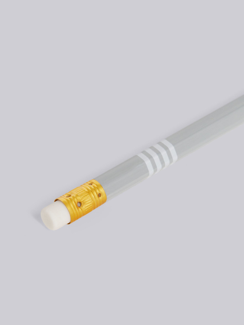 Thom Browne Medium Grey Wood 4-Bar Pencil Set outlook