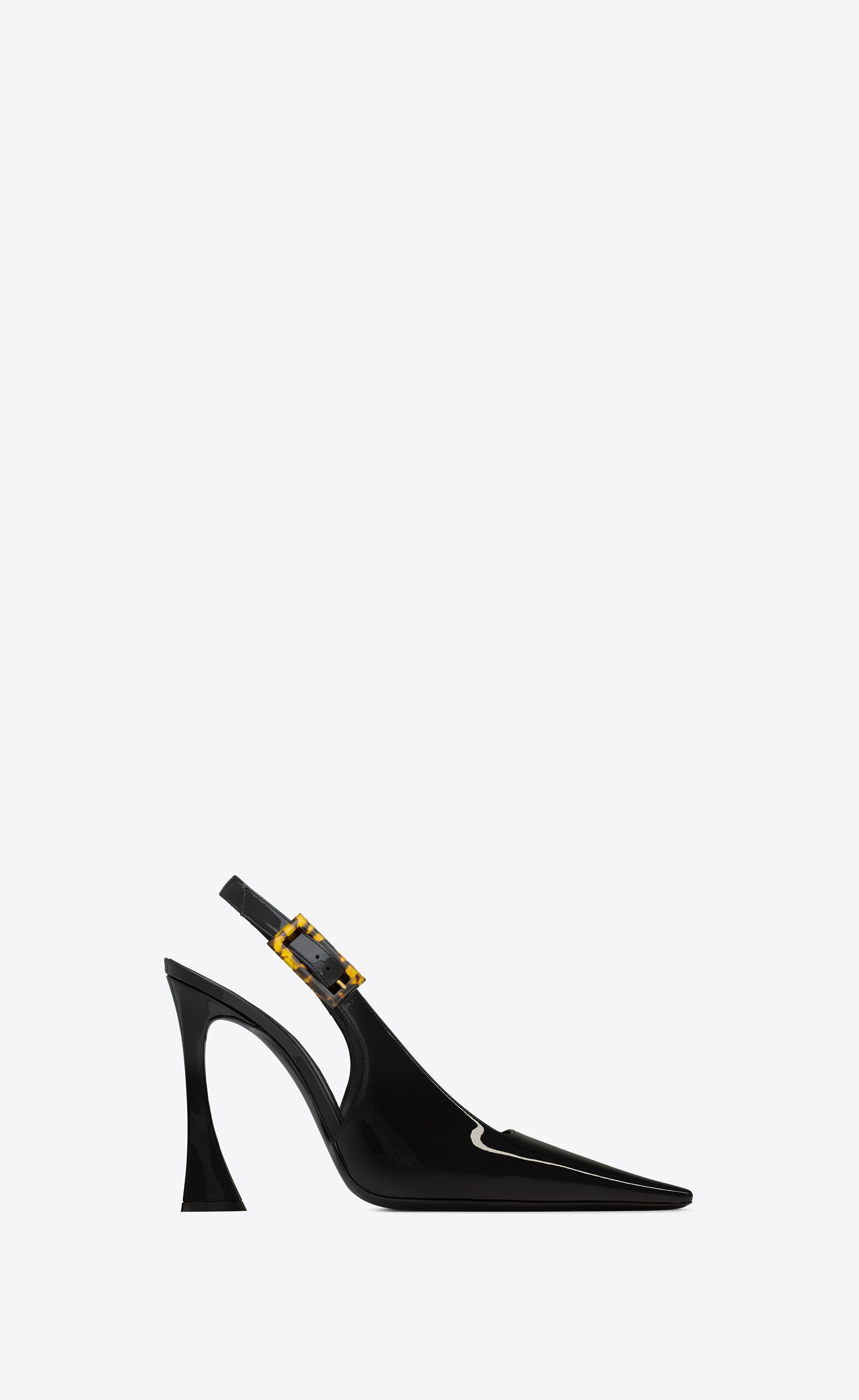 dune slingback pumps in patent leather - 1