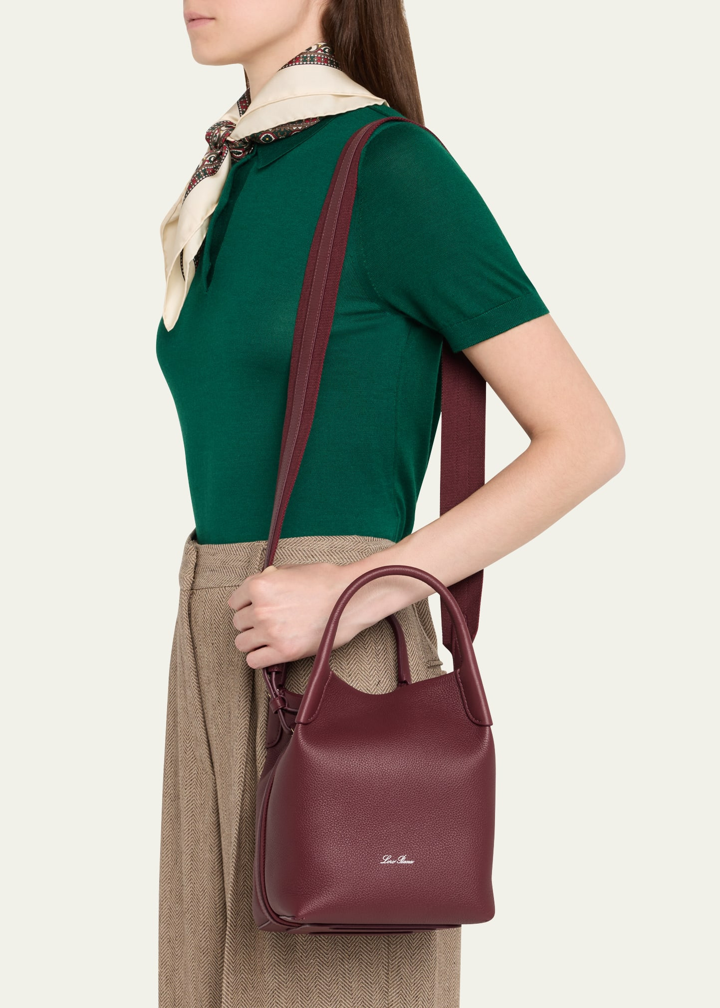 Bale Small Leather Top-Handle Bag - 2