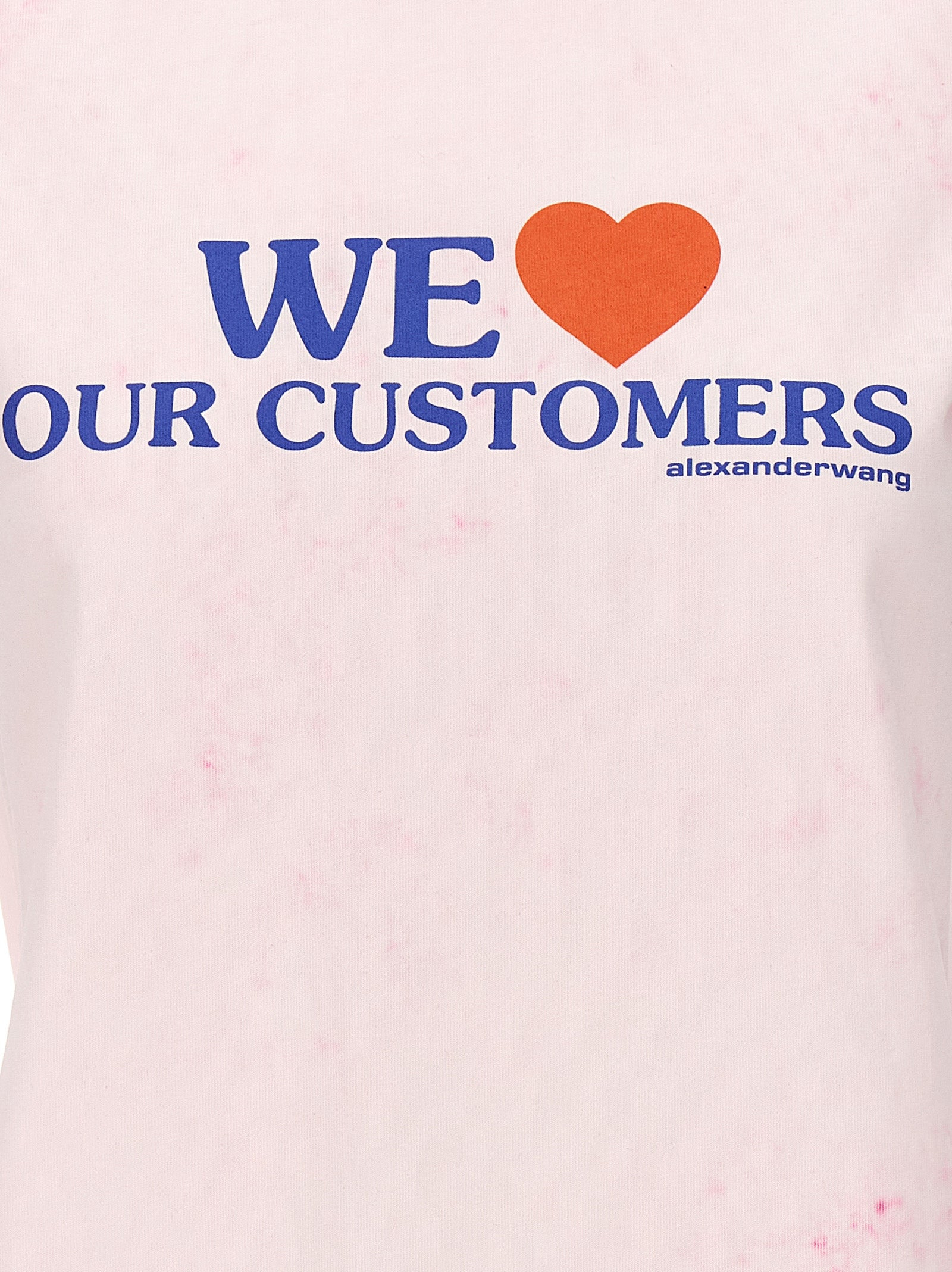 Alexander Wang Women 'We Love Our Customers' T-Shirt - 4